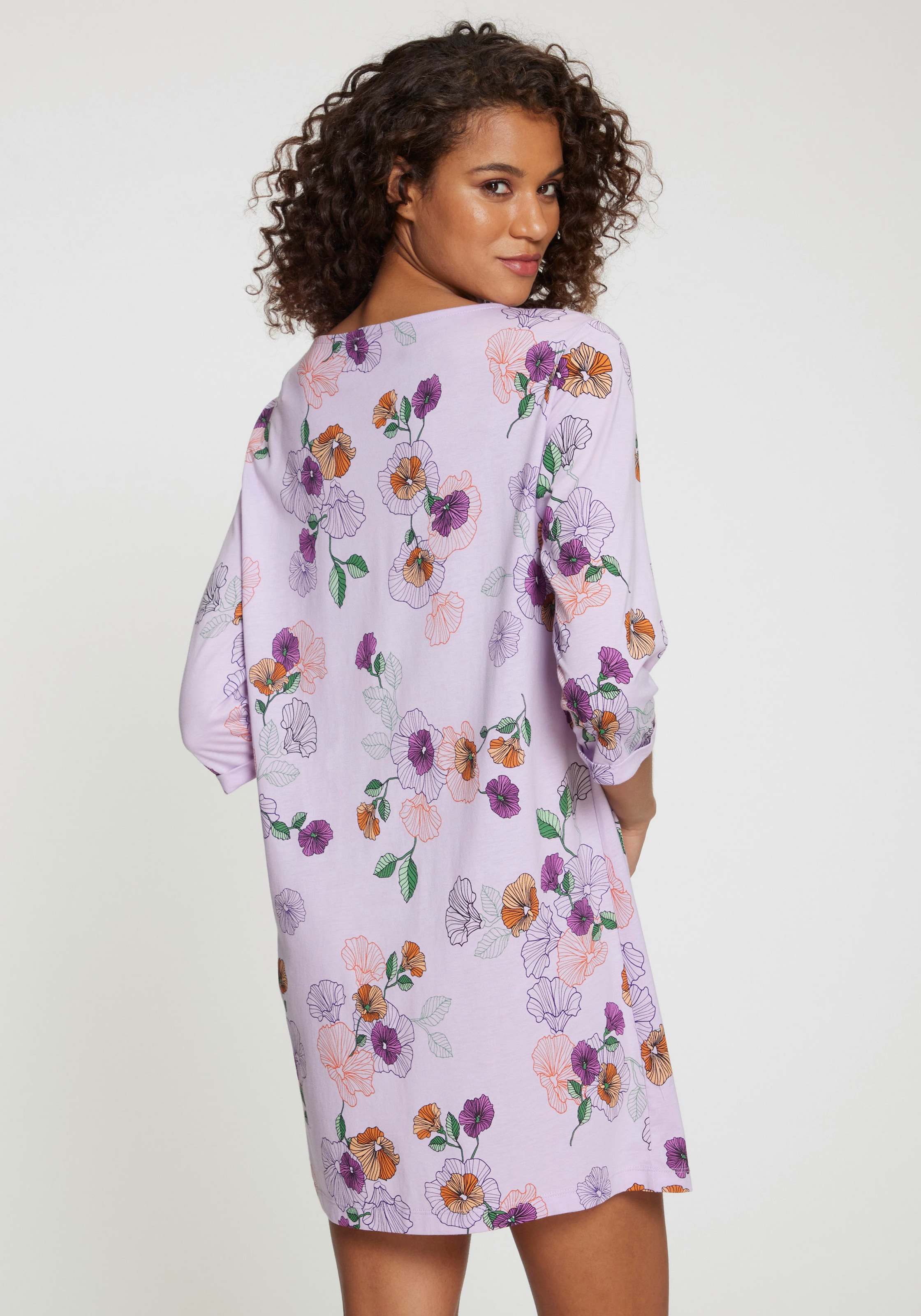 Vivance Dreams Nachthemd 1-teilig,  mit Blumen-Druck