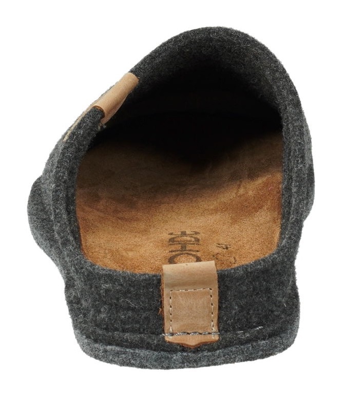 Rohde Pantoffel »LUCCA-H«, mit herausnehmbarer Leder-Innensohle, Weite G