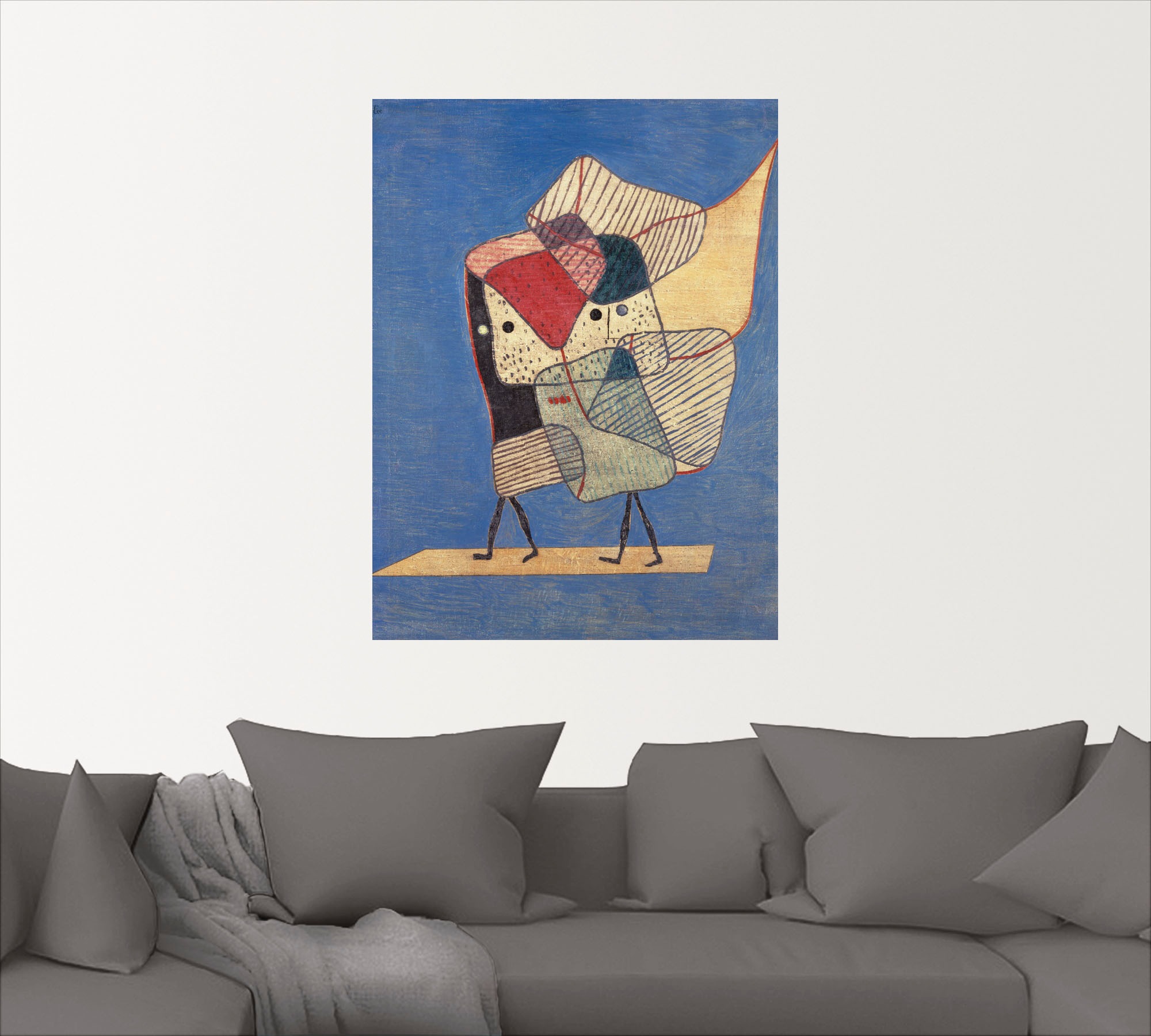 Artland Wandbild »Zwillinge. 1930«, Gegenstandslos, (1 St.), als Leinwandbild, Wandaufkleber oder Poster in versch. Grössen
