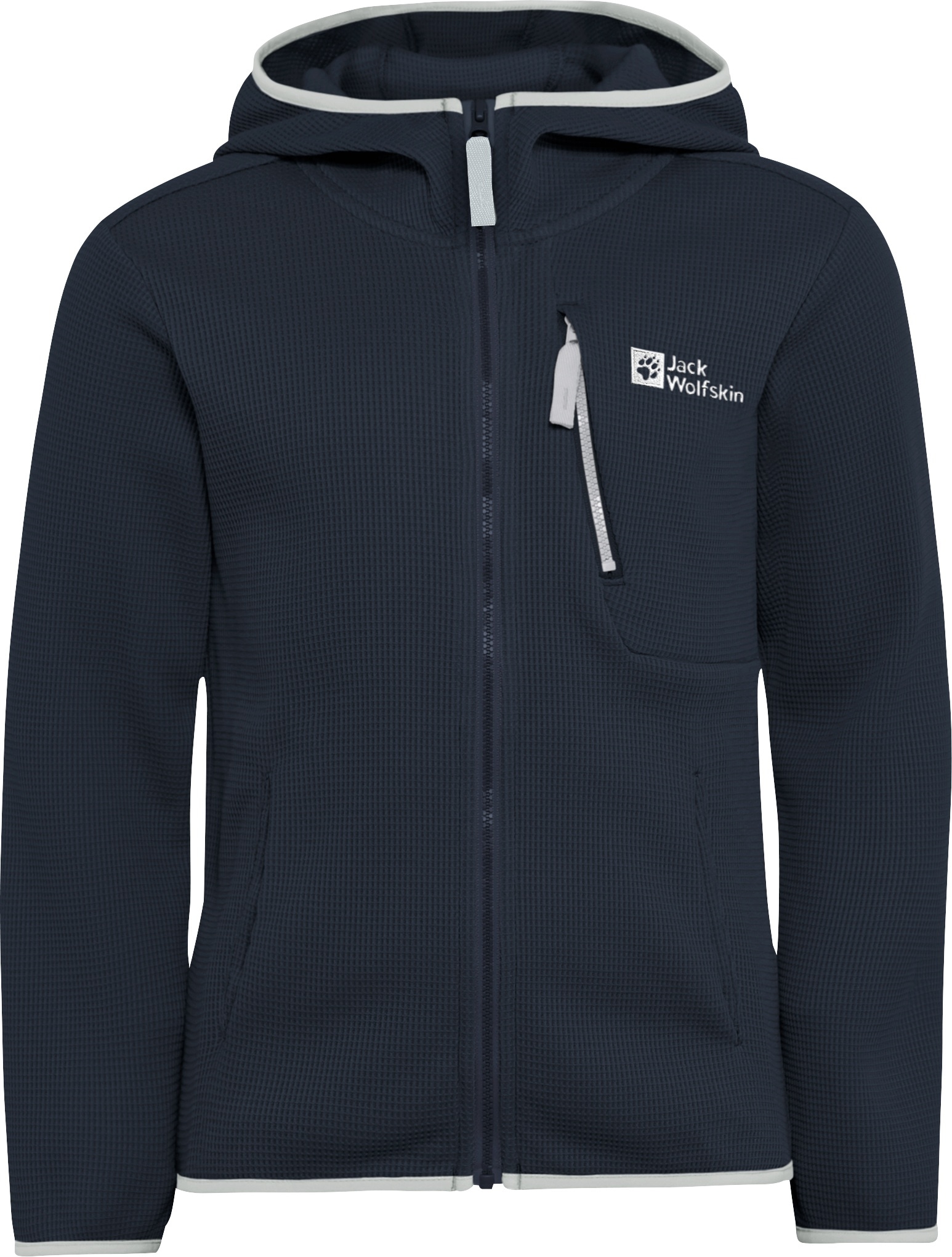 Jack Wolfskin »ACTAMIC GRID MIDLAYER K« mit Kapuze