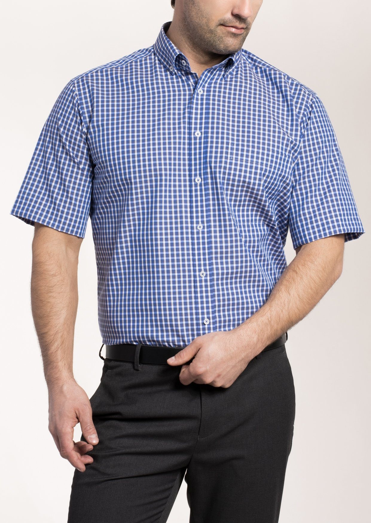 Kurzarm Hemd COMFORT FIT kariert