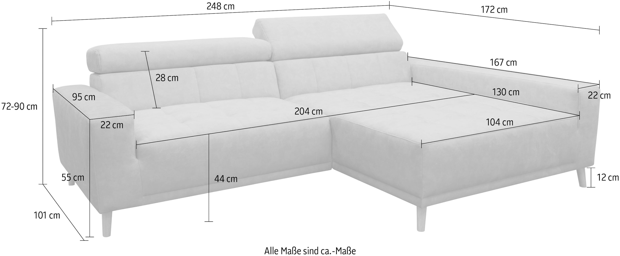 GOODproduct Ecksofa »Greve«