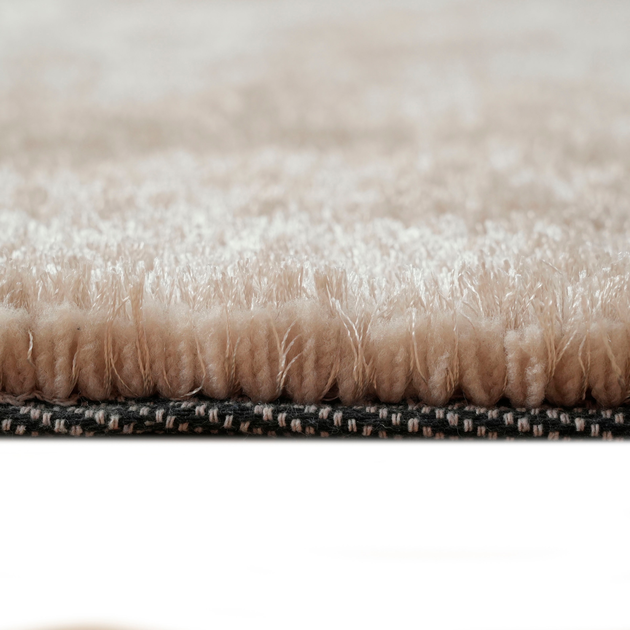 my home Hochflor-Teppich »Dana light, besonders weich, Mikrofaser Teppiche«, rechteckig, 25 mm Höhe, uni, leichter Glanz, Wohnzimmer, Schlafzimmer, Esszimmer