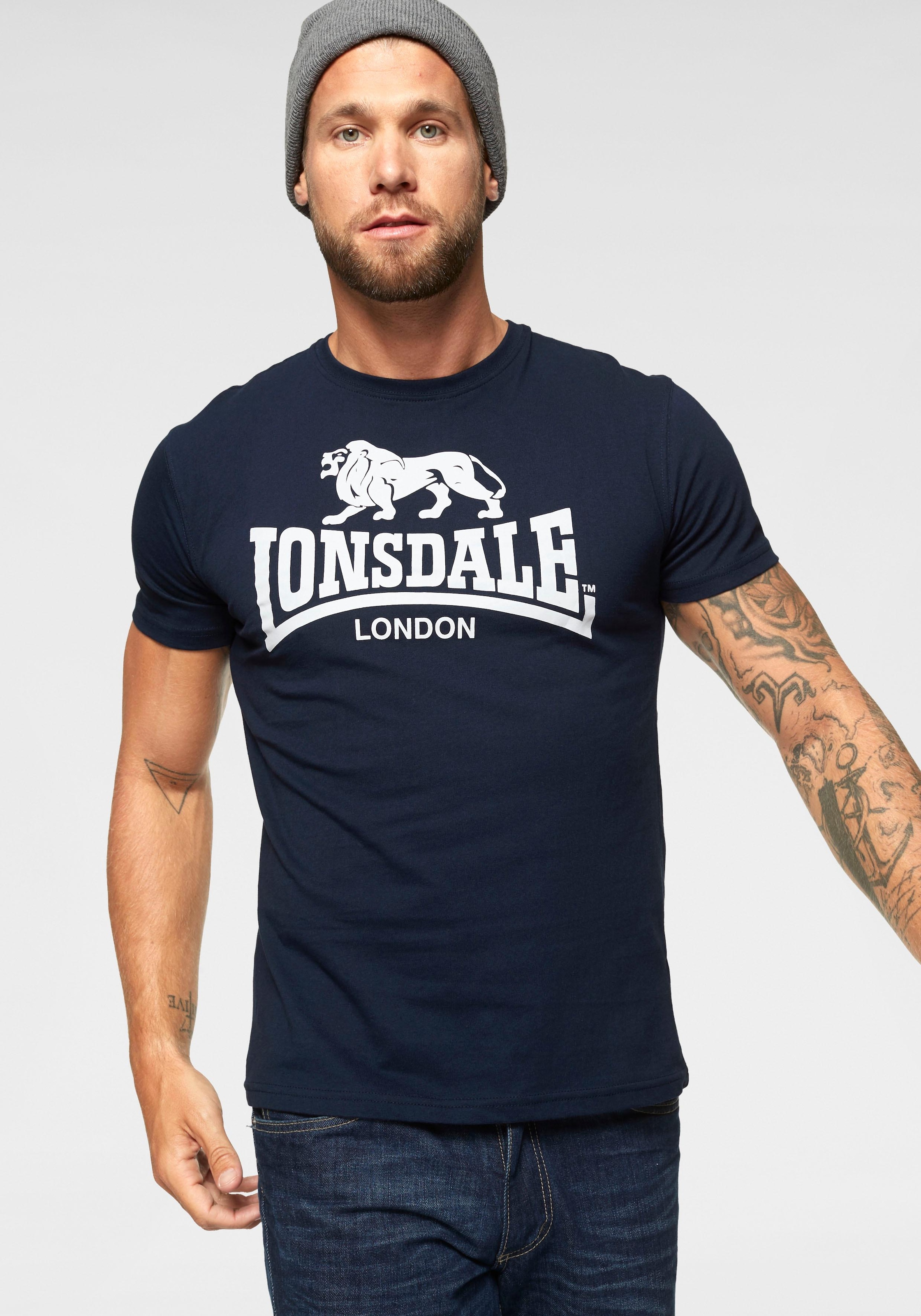 Lonsdale T-Shirt »LOSCOE«, (Packung, 2 tlg., 2er-Pack), Doppelpack