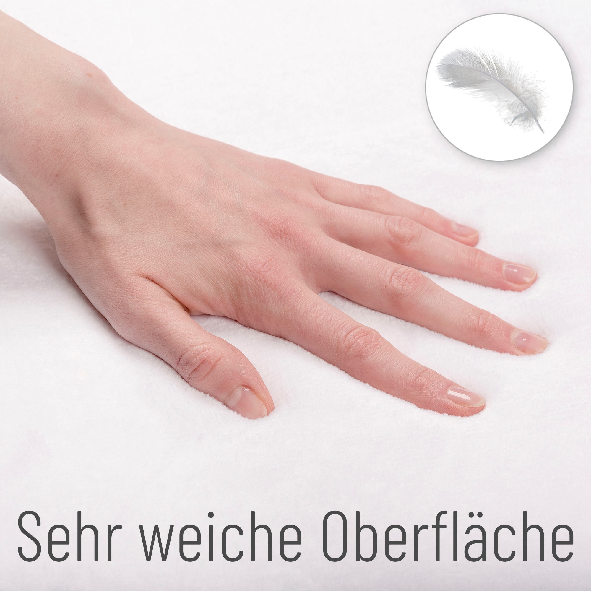 Sanilo Schaum-Badematte »rund VIP-Lounge«, Memory Schaum-rutschhemmend beschichtet, fussbodenheizungsgeeignet-schnell trocknend-strapazierfähig, super weich, kräftige Farben, rutschhemmend, waschbar, Ø80cm