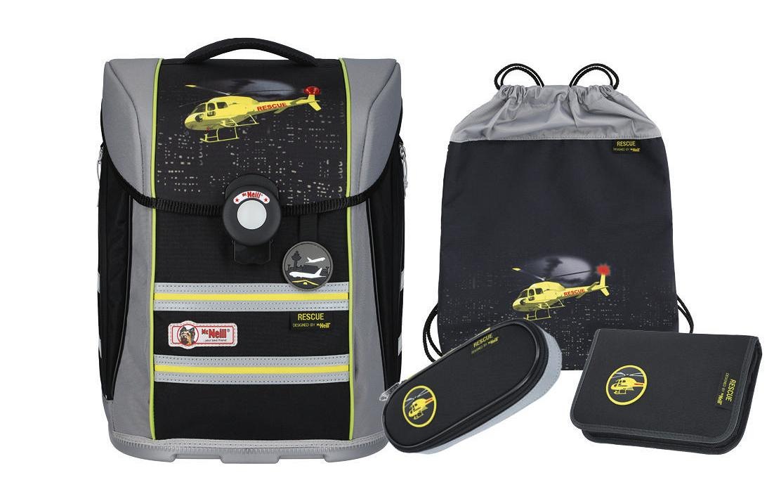Image of McNeill Schulranzen »ERGO PRIMERO McLight, Rescue«, LED-Blinklicht-Reflektoren, mit LED-Streifen bei Ackermann Versand Schweiz