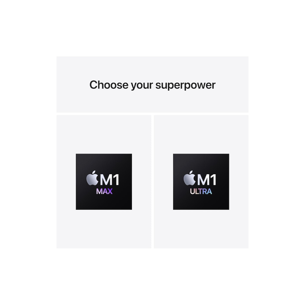 Apple Mac Studio »Mac Studio M1 Max, 32GB RAM, 512GB Speicherplatz«, MJMV3SM/A