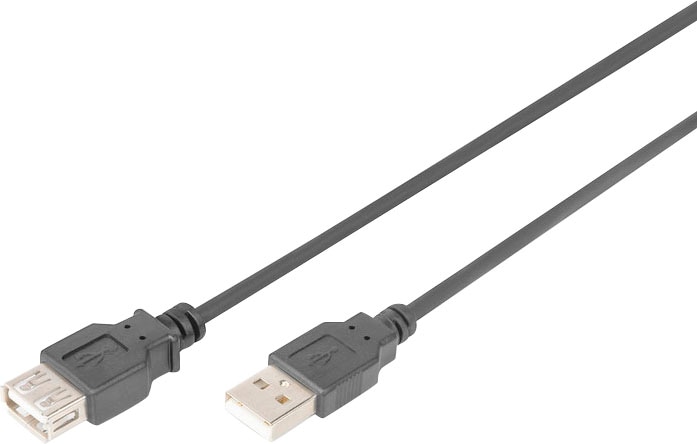 USB-Kabel »USB 2.0 Verlängerungskabel«, USB Typ B, USB Typ A, 300 cm