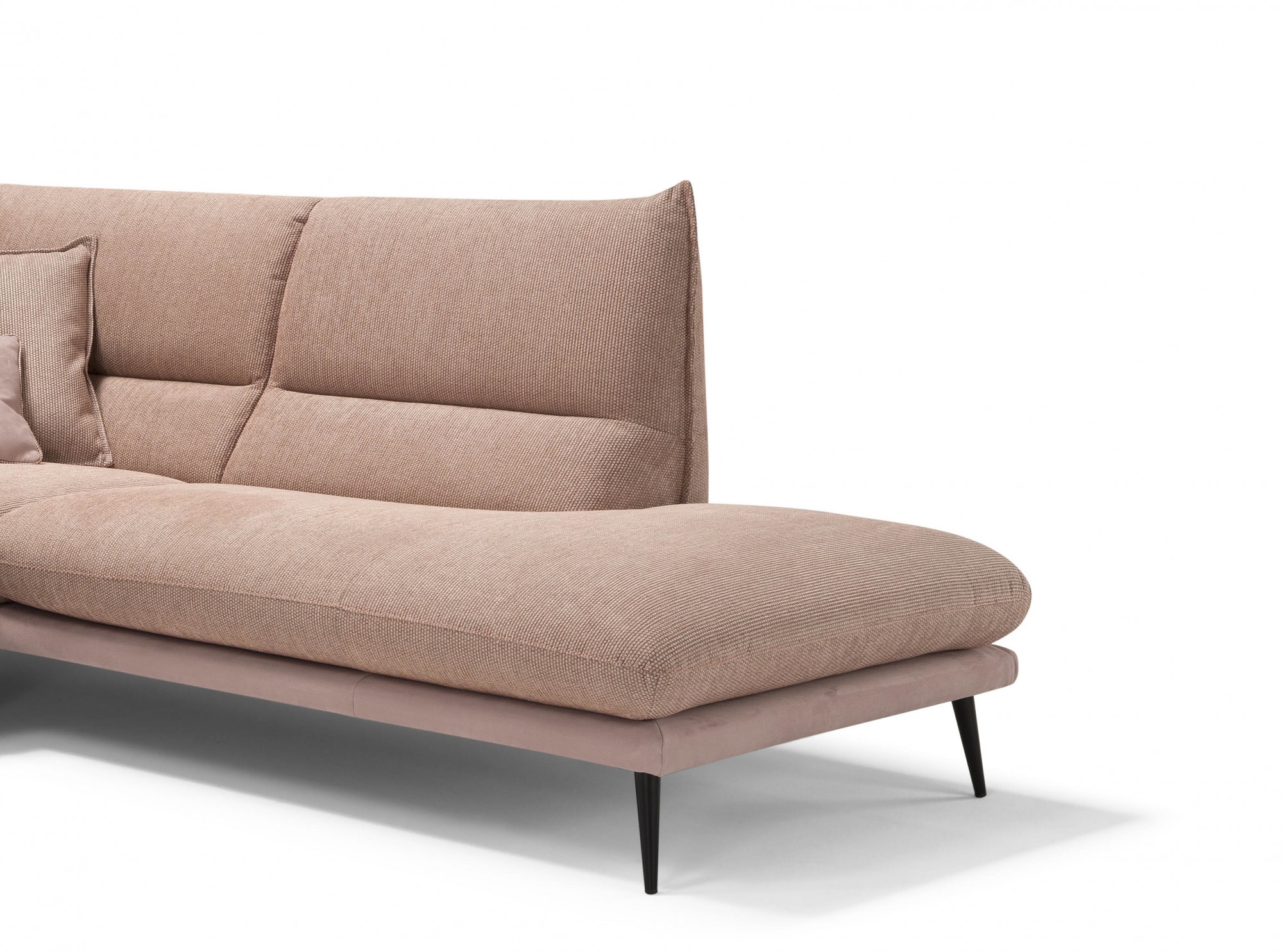 Egoitaliano Ecksofa »FUNNY, hochwertiges und aktuelles Design, bequeme Rückenlehne« toller Sitzkomfort, L-Form