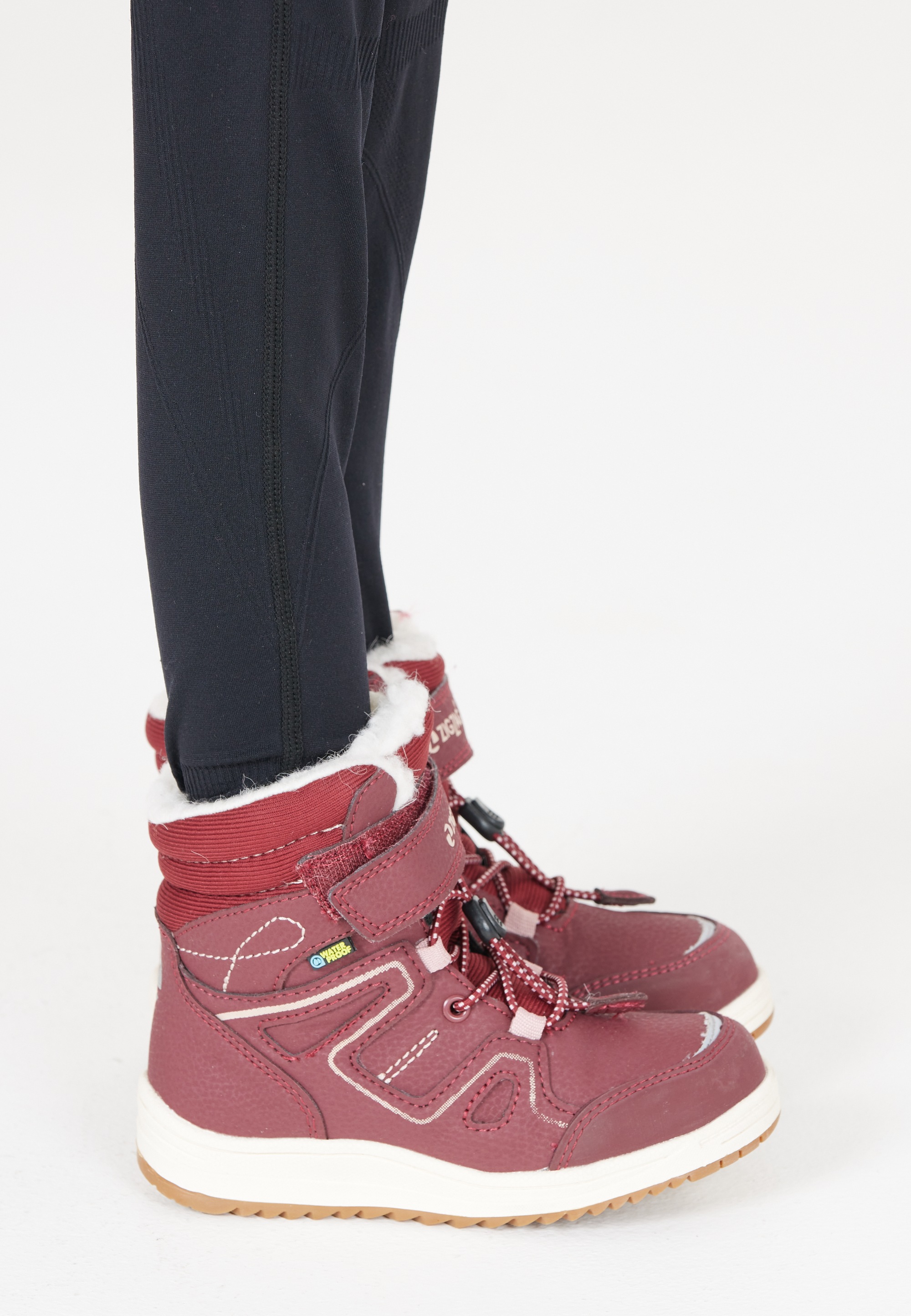 ZIGZAG Bottes d'hiver »Rincet Kids Boot WP«  bottes d'hiver, bottes à lacets, chaussures d'hiver, imperméables, doublées