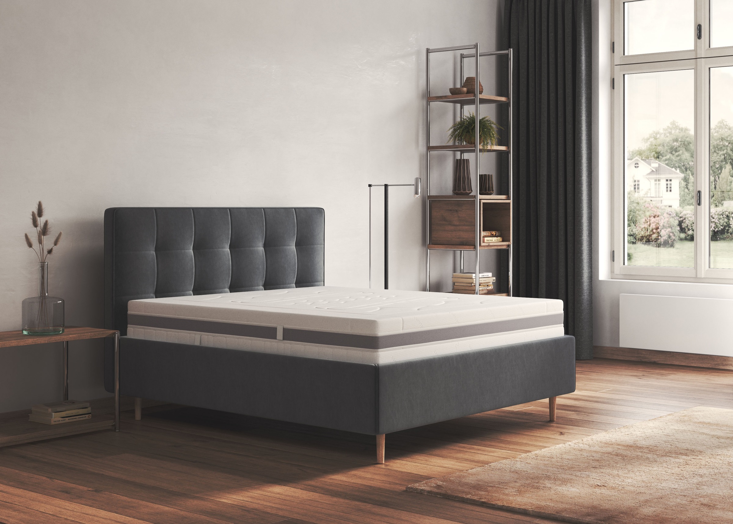 Image of Malie Taschenfederkernmatratze »TFK 1000 Medicott«, 24 cm cm hoch, 1000 Federn, (1 St.) bei Ackermann Versand Schweiz