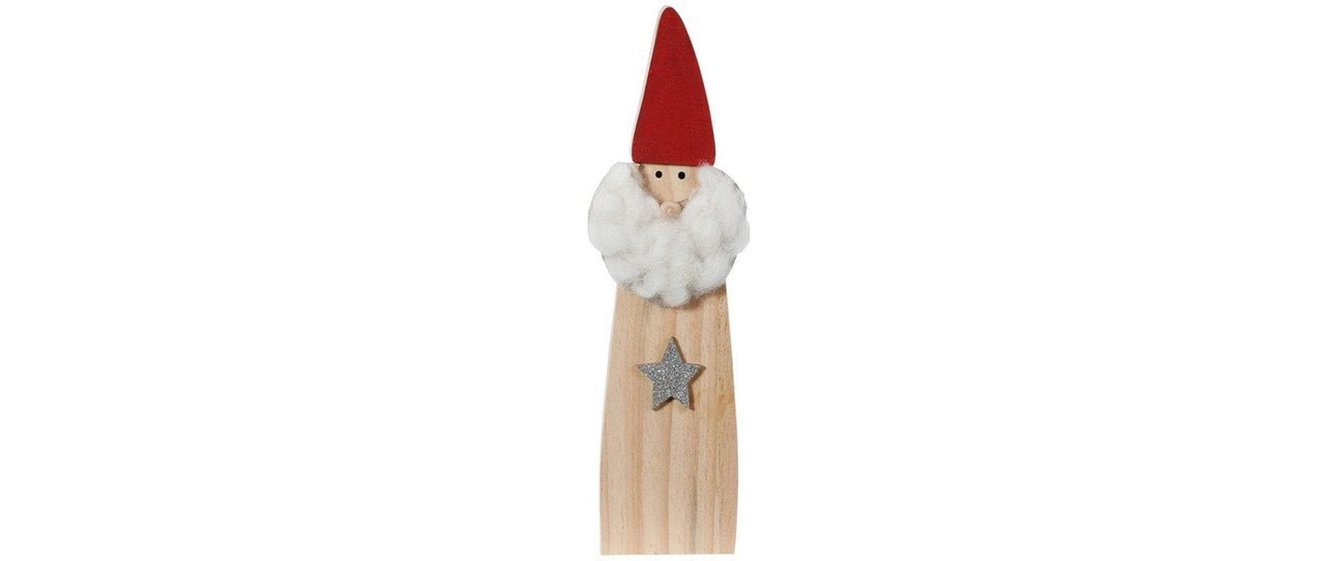 Image of Weihnachtsfigur "Aufsteller Weihnachtsmann, 22 cm"