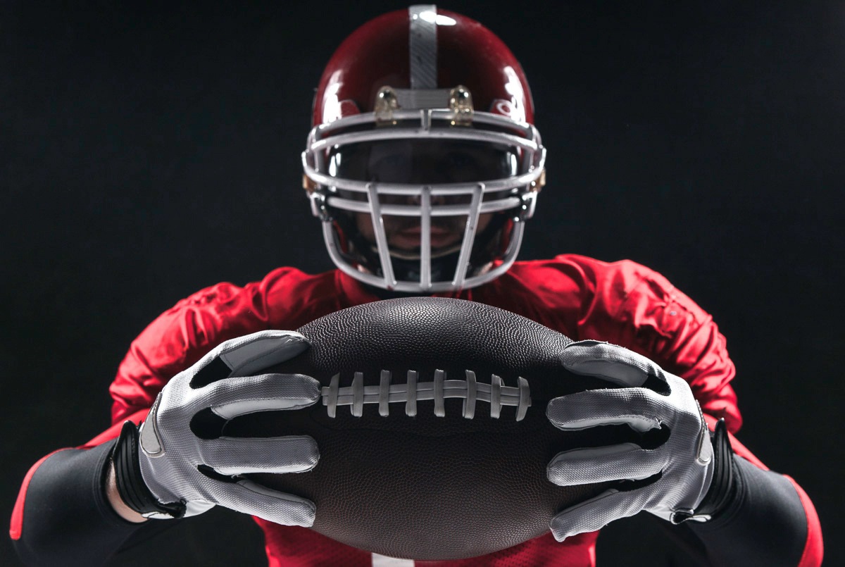 Image of Papermoon Fototapete »Football Spieler«, Vliestapete, hochwertiger Digitaldruck, inklusive Kleister bei Ackermann Versand Schweiz