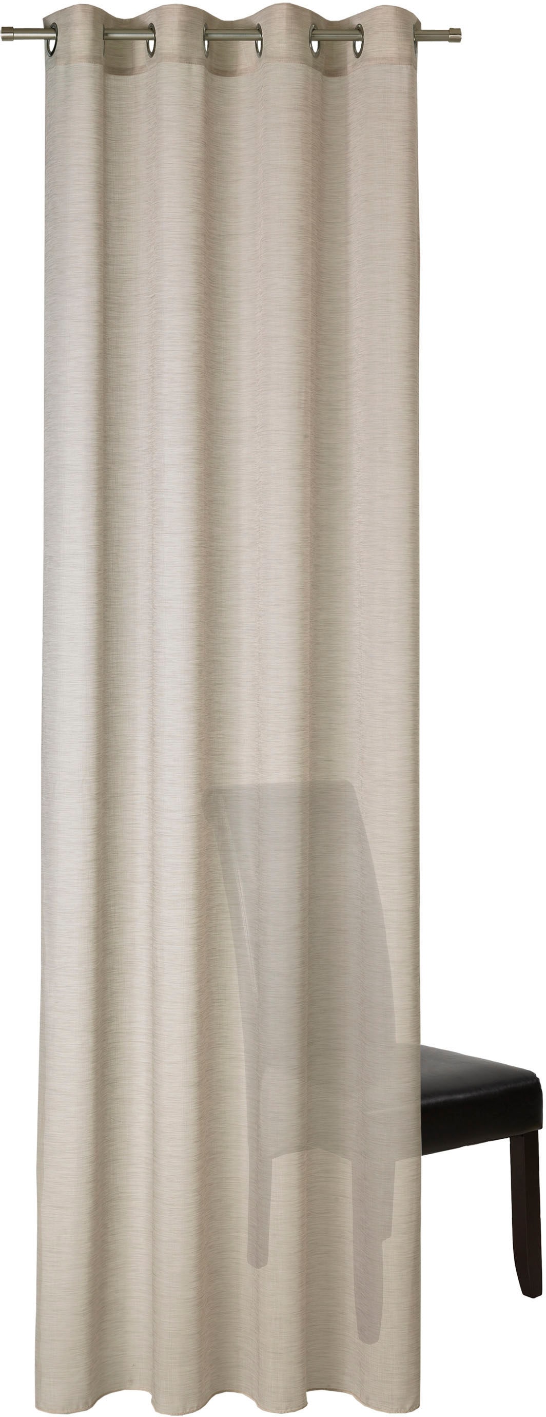 Neutex for you! Vorhang »Allure«, (1 St.), Ösenschal mit Metallösen, Breite  140 cm, nach Mass jetzt kaufen
