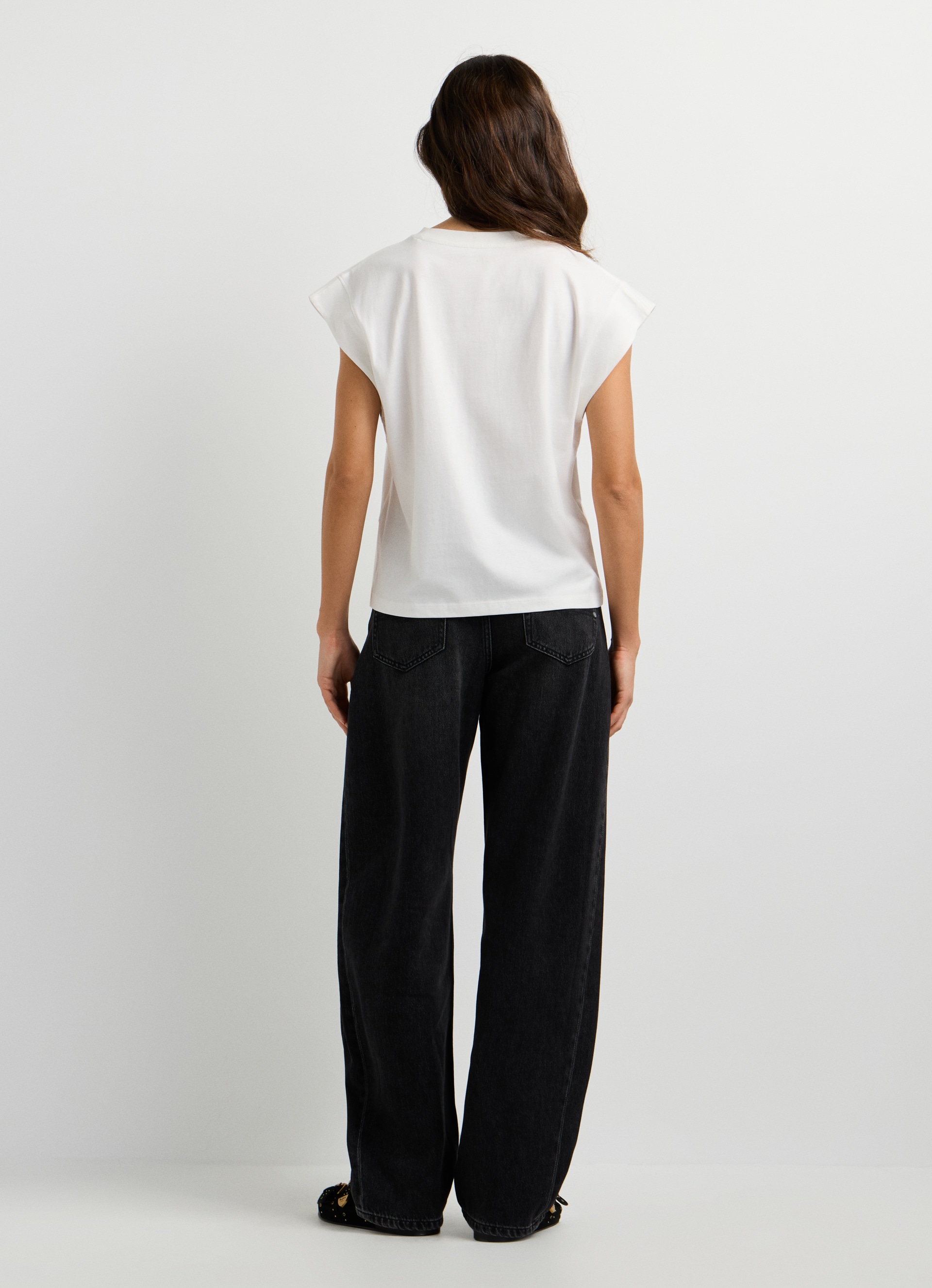 Pepe Jeans Kurzarmshirt »CARINA« mit Nietenbesatz, Rundhals
