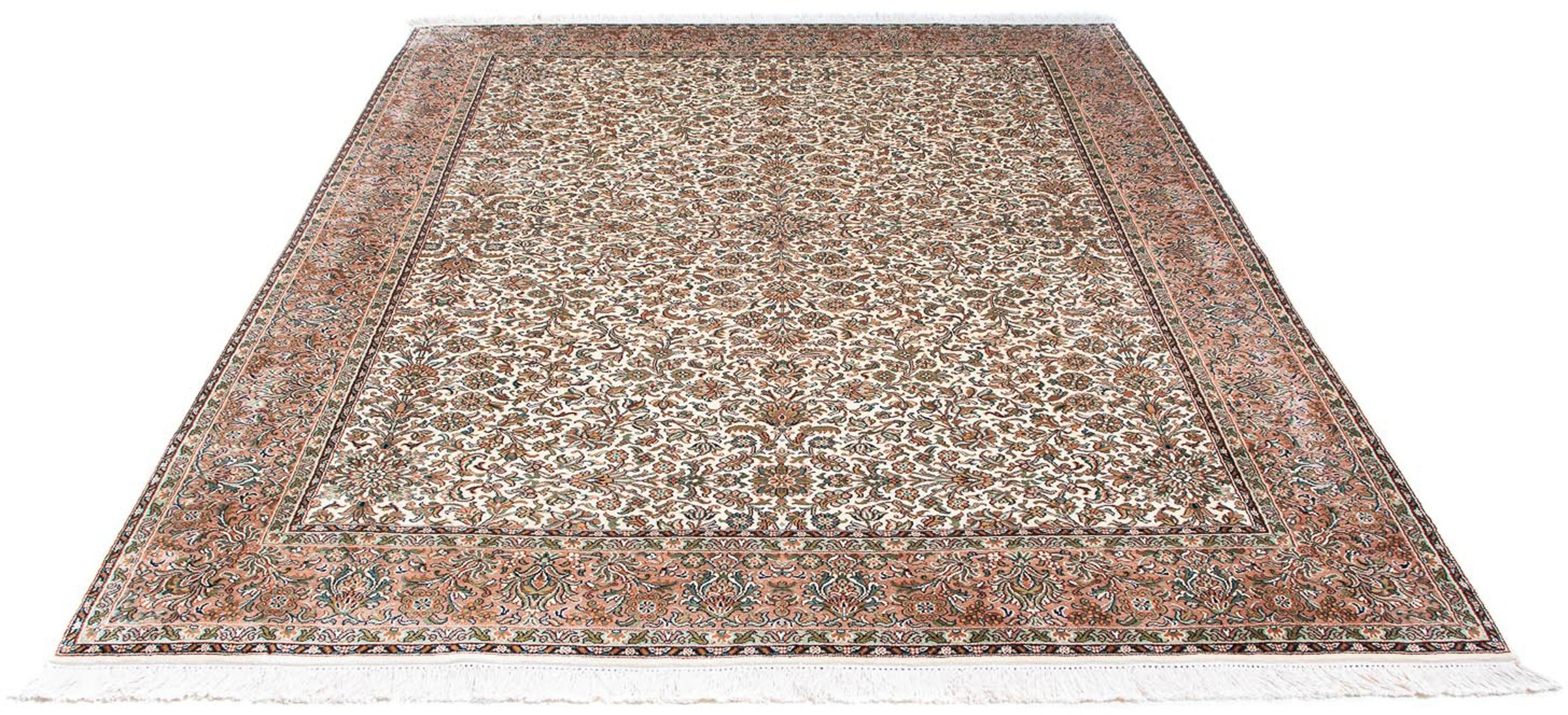 Image of morgenland Orientteppich »Perser - Classic - 242 x 177 cm - beige«, rechteckig, 10 mm Höhe, Wohnzimmer, Handgeknüpft, Einzelstück mit Zertifikat bei Ackermann Versand Schweiz