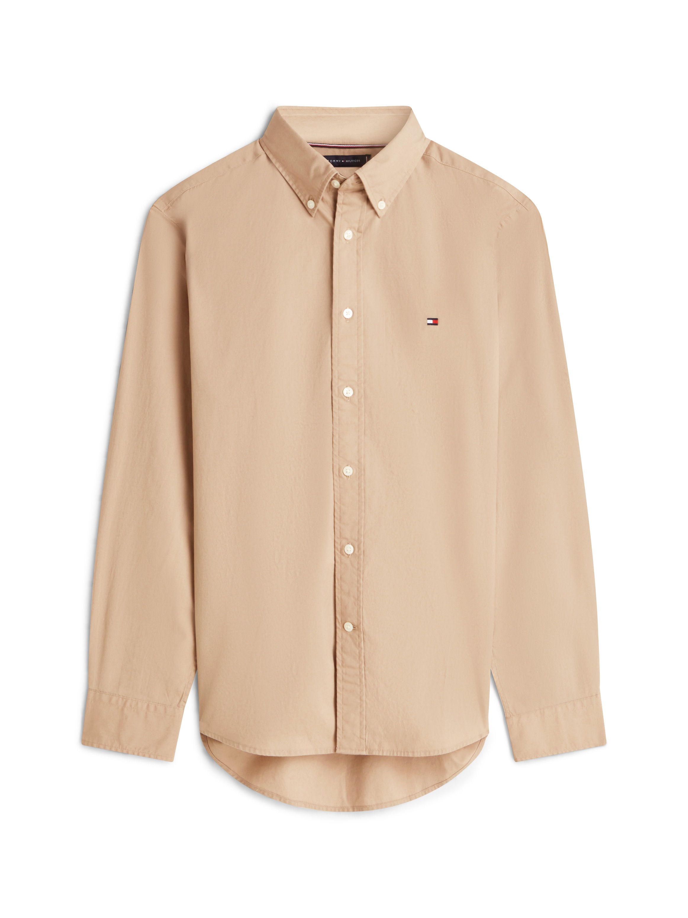 Tommy Hilfiger Chemise d'affaires »FLEX POPLIN SOLID« Coupe droite coton extensible