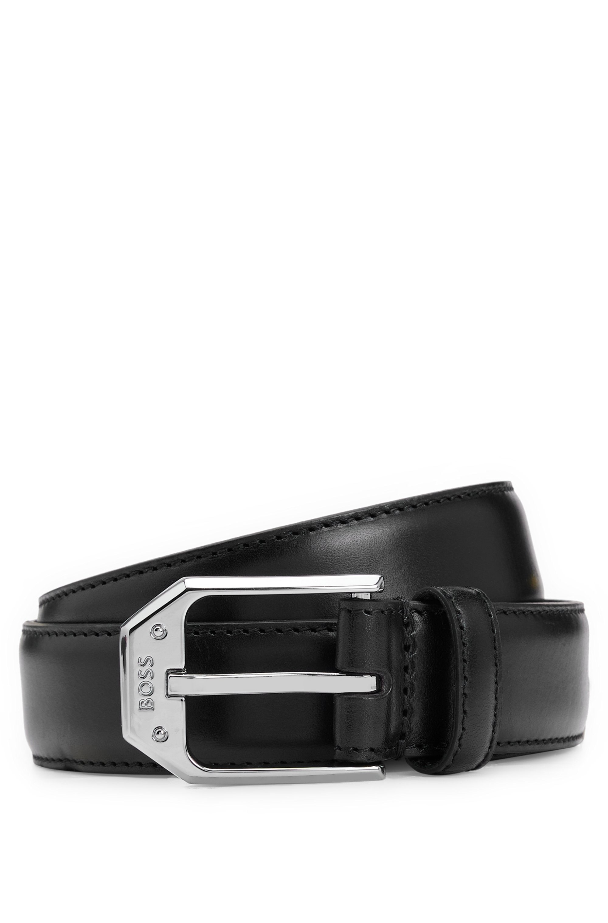 BOSS Ledergürtel »Jemio_Sz40« mit BOSS Schriftzug