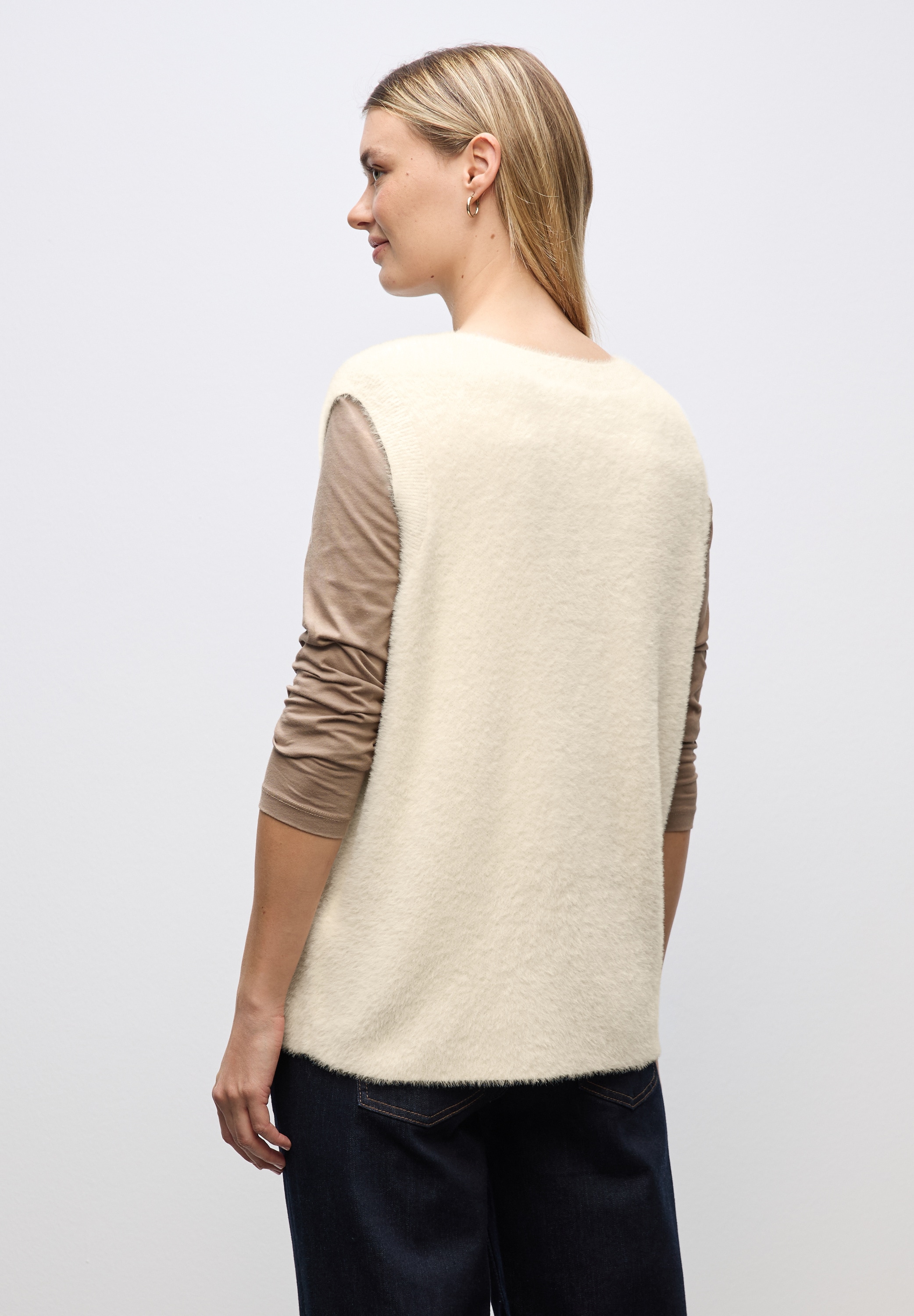 STREET ONE Pullunder, aus kuschelig weicher Qualität, Regular Fit
