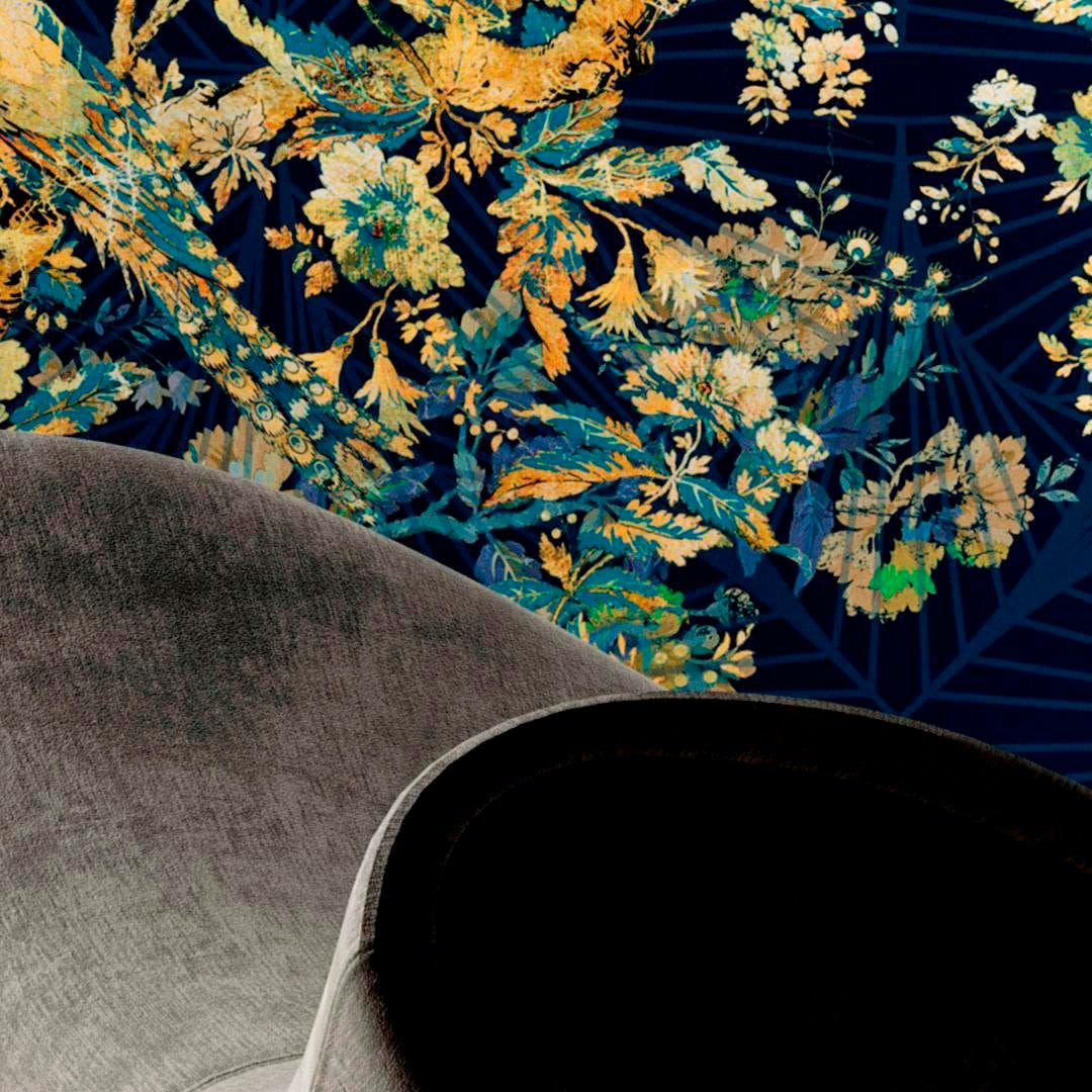 Komar Vliestapete »Digitaldruck Vlies -  Nocturne - Grösse 200 x 280 cm« bedruckt glatt Wohnzimmer, Schlafzimmer