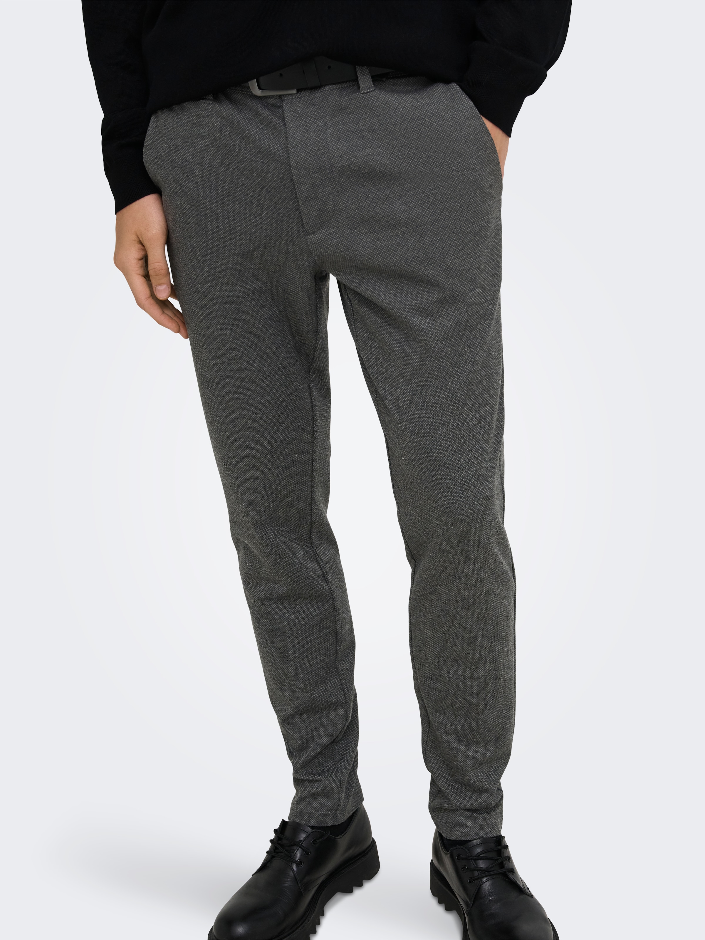 ONLY & SONS Chinos »ONSMARK SLIM TAP DITSY 2912 PANT NOOS«  mélange de viscose, coupe slim