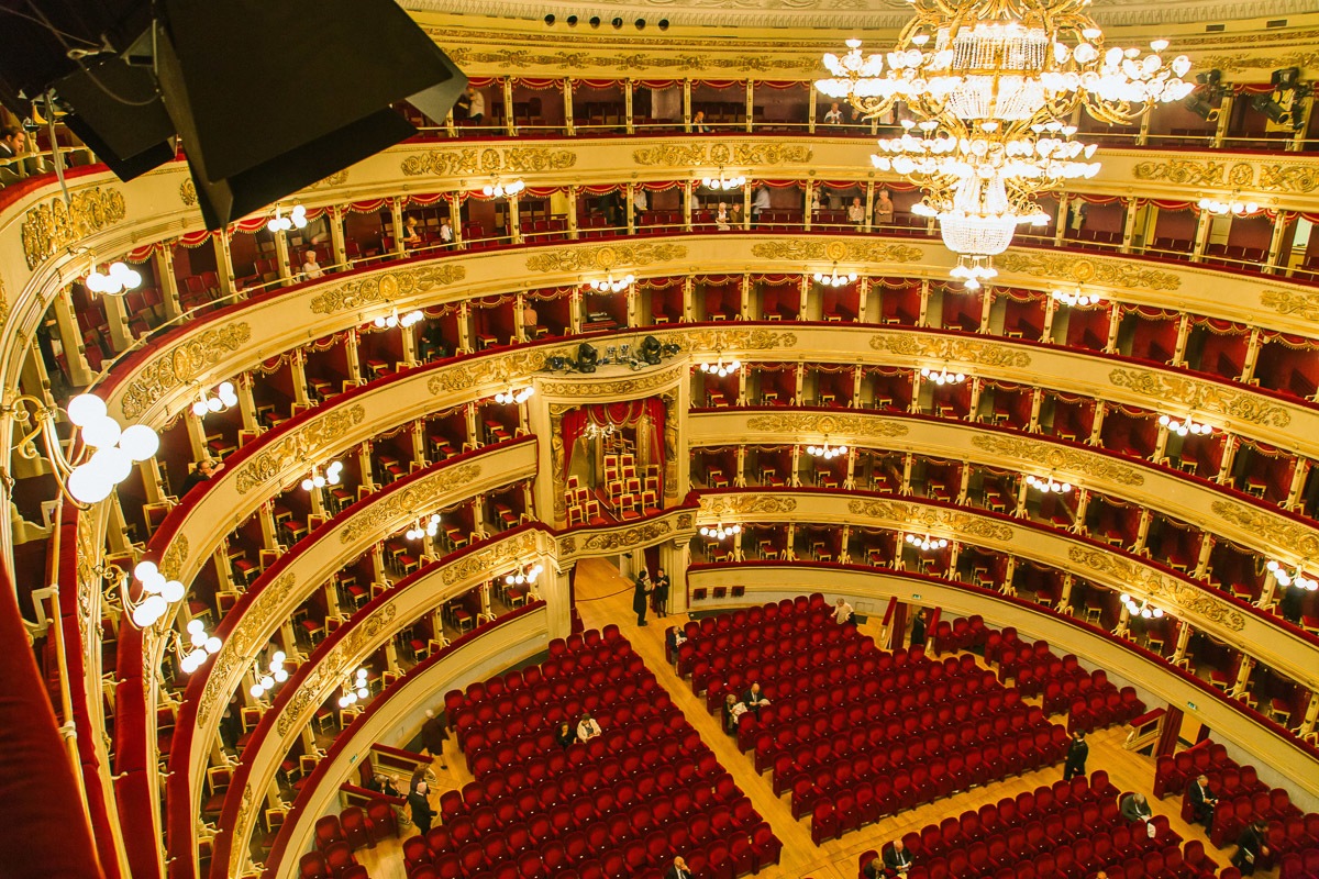 Fototapete »Die Scala in Mailand«
