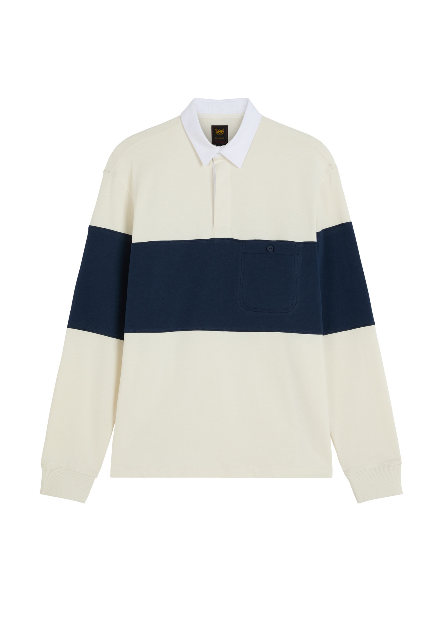 Image of Lee Langarm-Poloshirt "Lee Langarmpolo Rugby"