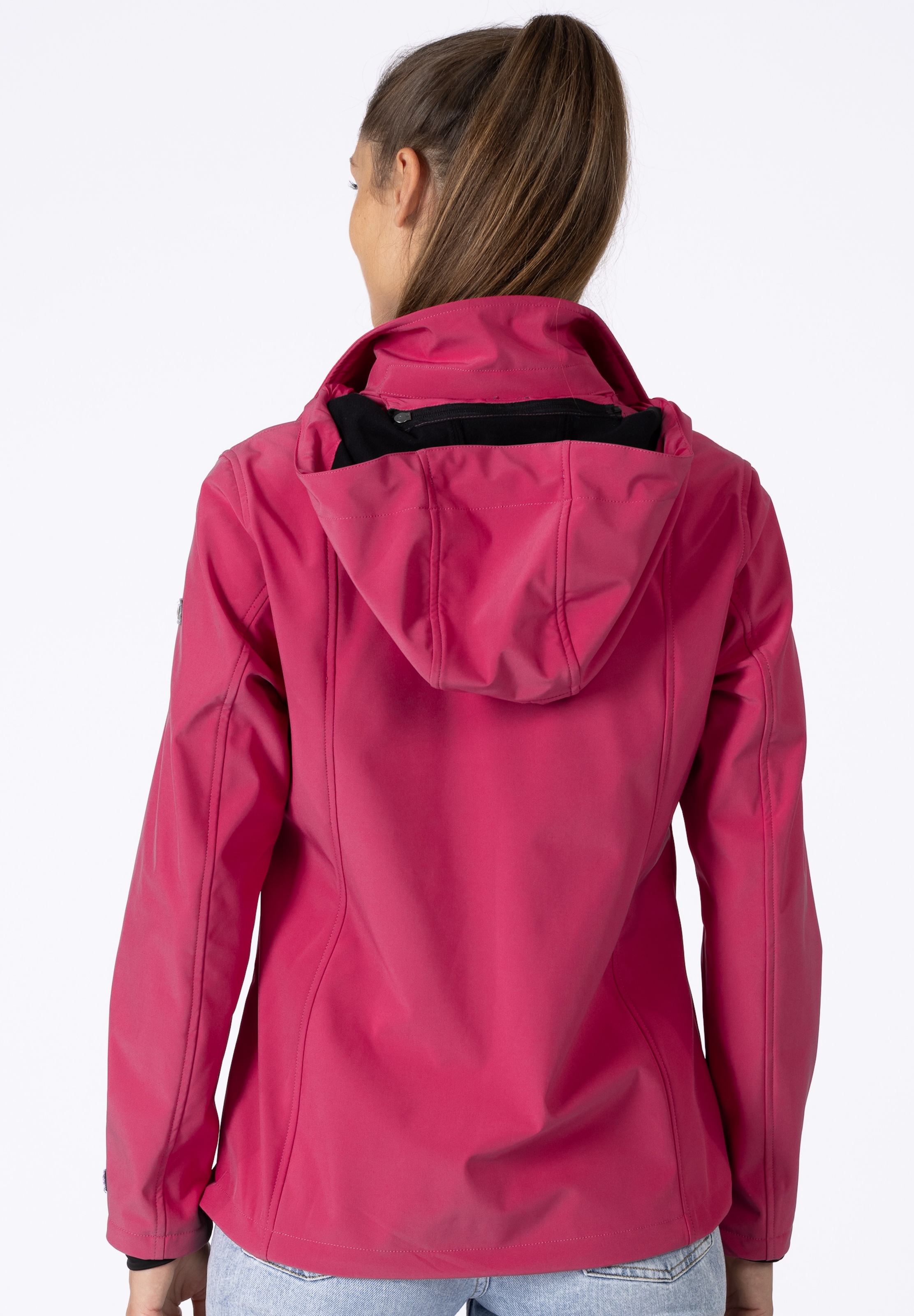 DEPROC Active Veste softshell »DECORAH PEAK V WOMEN« avec capuche amovible