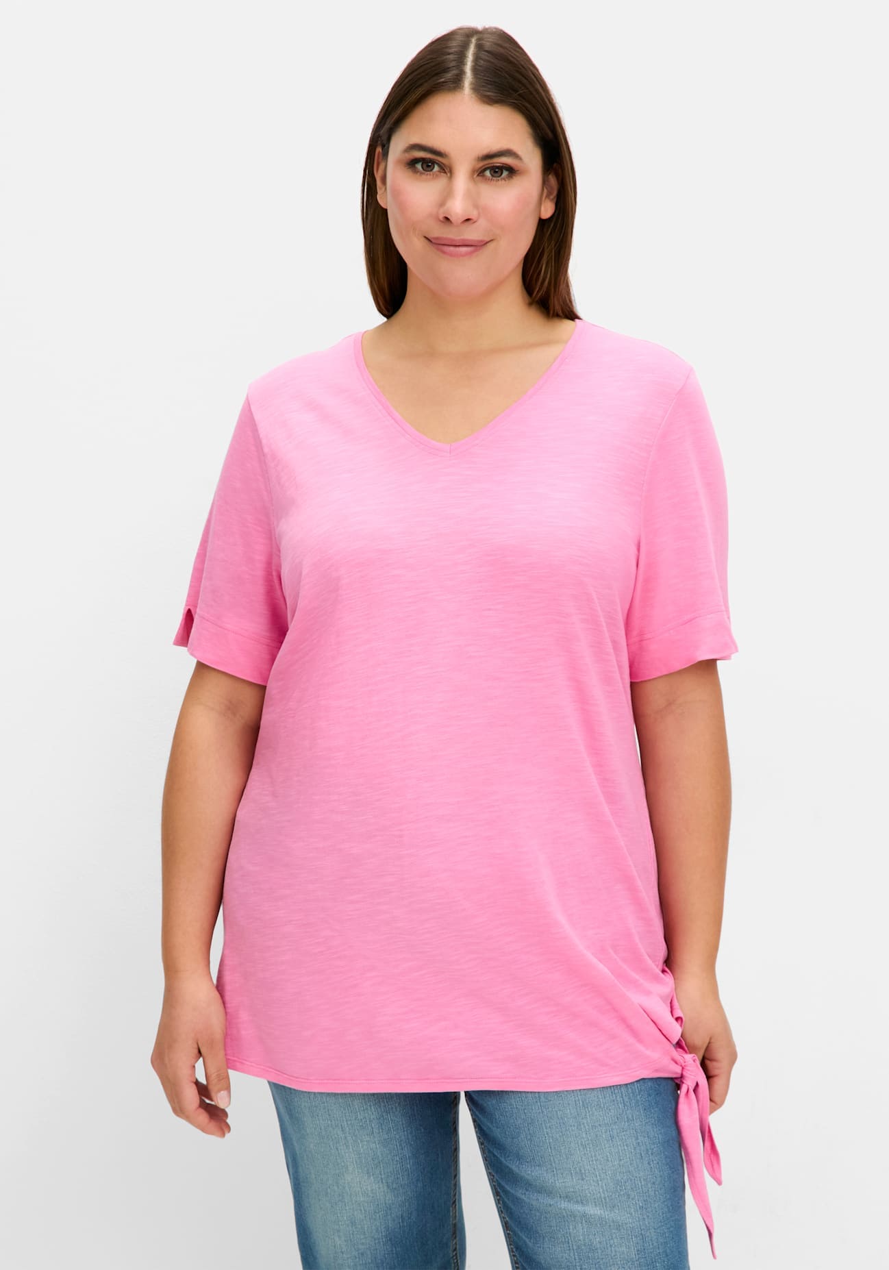 Sheego T-Shirt »T-Shirt«, (1 tlg.)