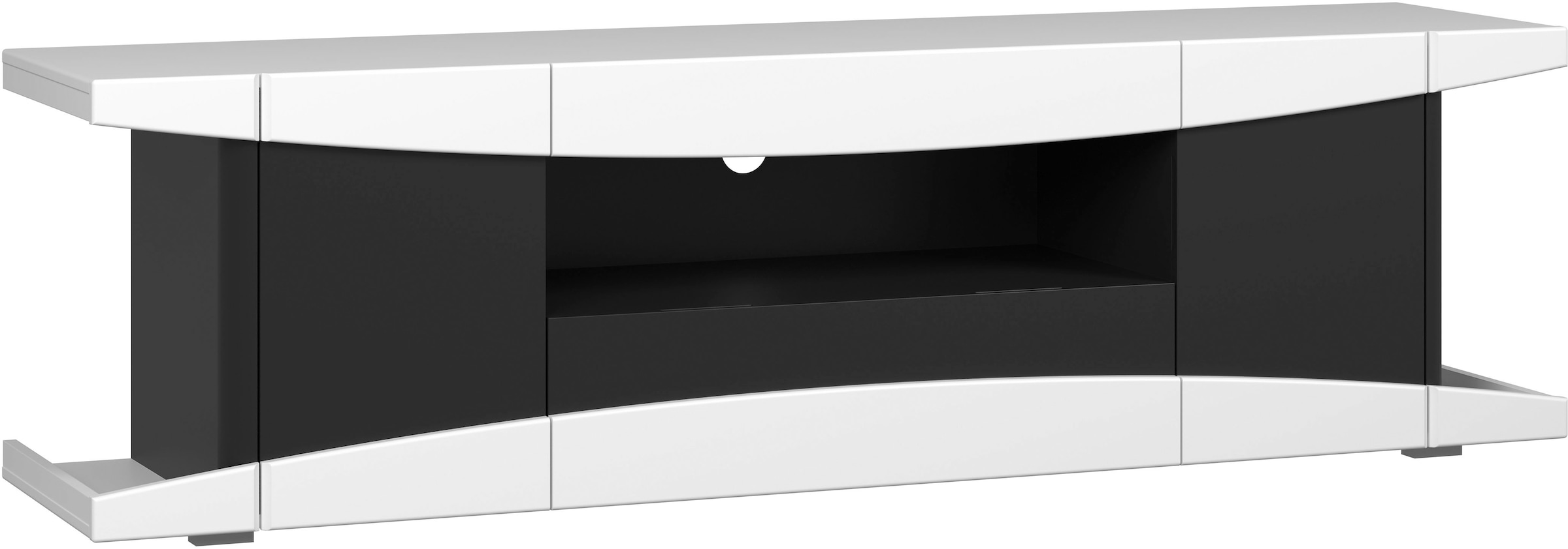 INOSIGN Lowboard »NextLevel speziell geeignet für Spielekonsolen« Gaming-Lowboard wahlweise mit Beleuchtung - (B/T/H) 180/42/52 cm