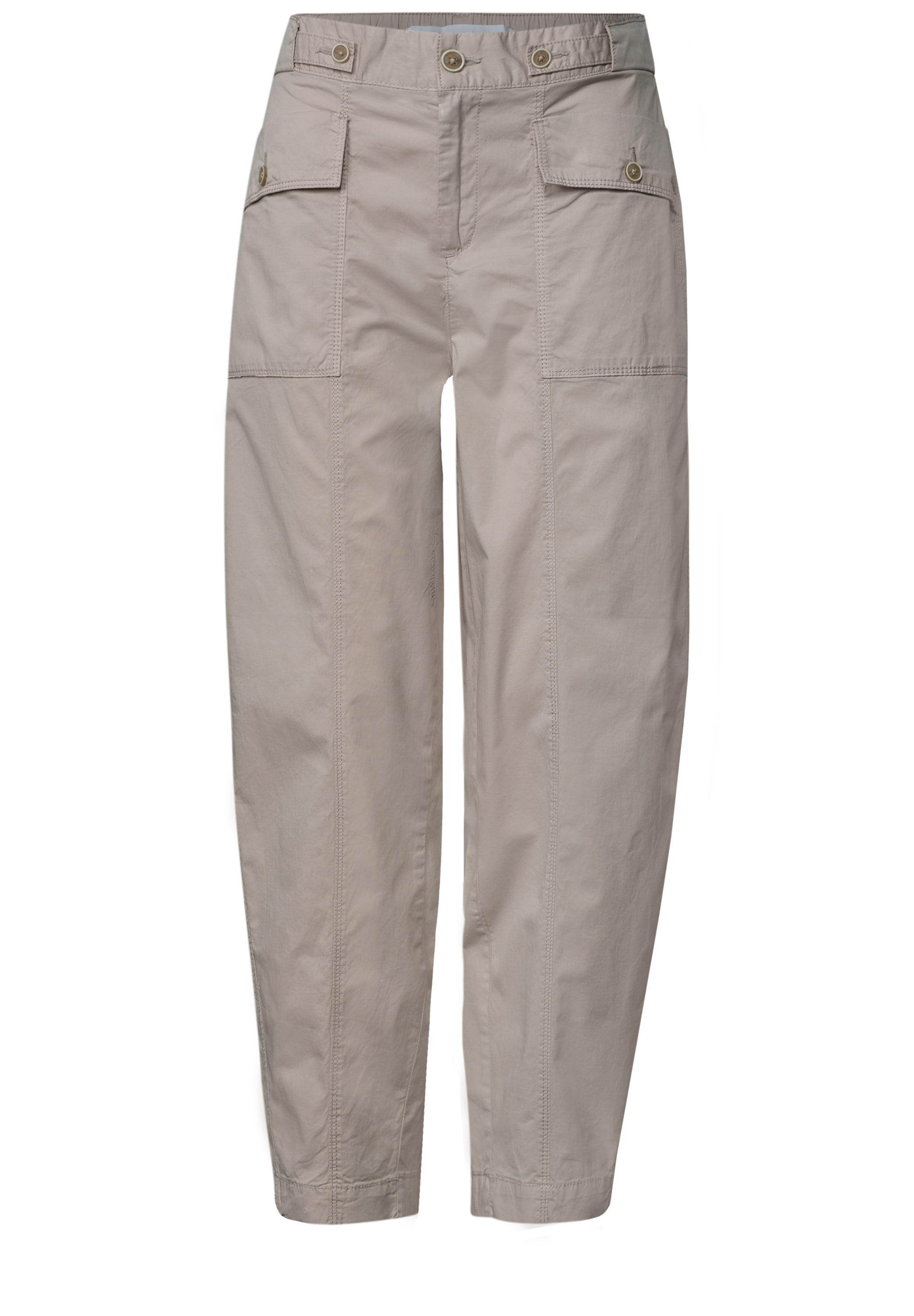 STREET ONE Pantalon en tissu »Style Karlie«  pantalon d'été en qualité papertouch