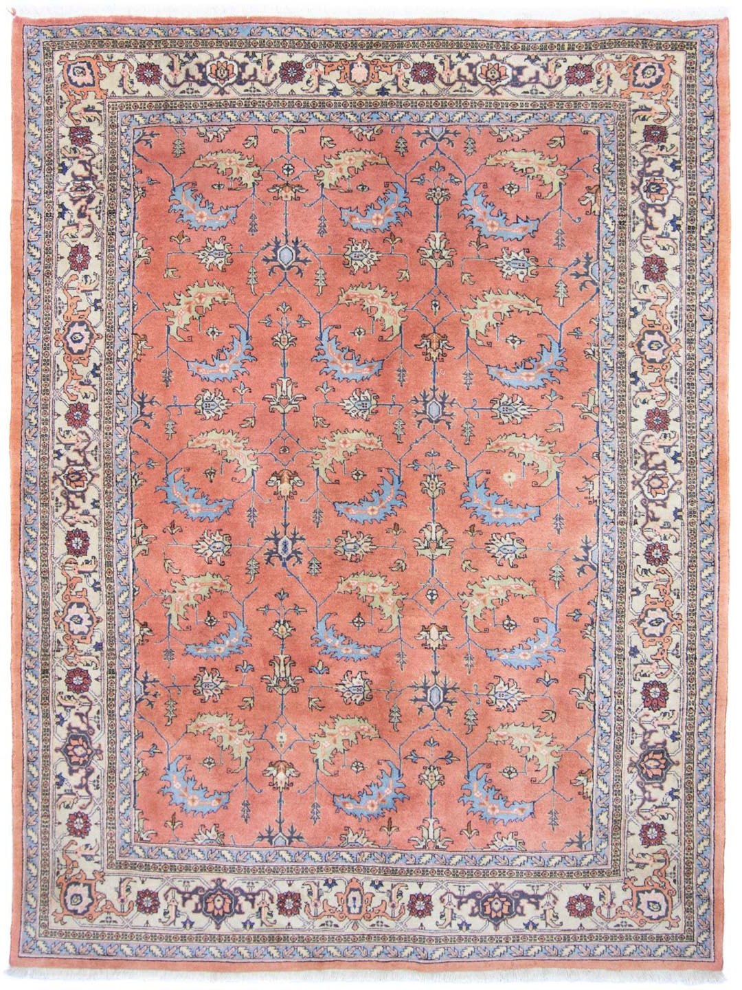 Image of morgenland Wollteppich »Ardebil Durchgemustert Rosso chiaro 268 x 202 cm«, rechteckig, 1 mm Höhe, Unikat mit Zertifikat bei Ackermann Versand Schweiz