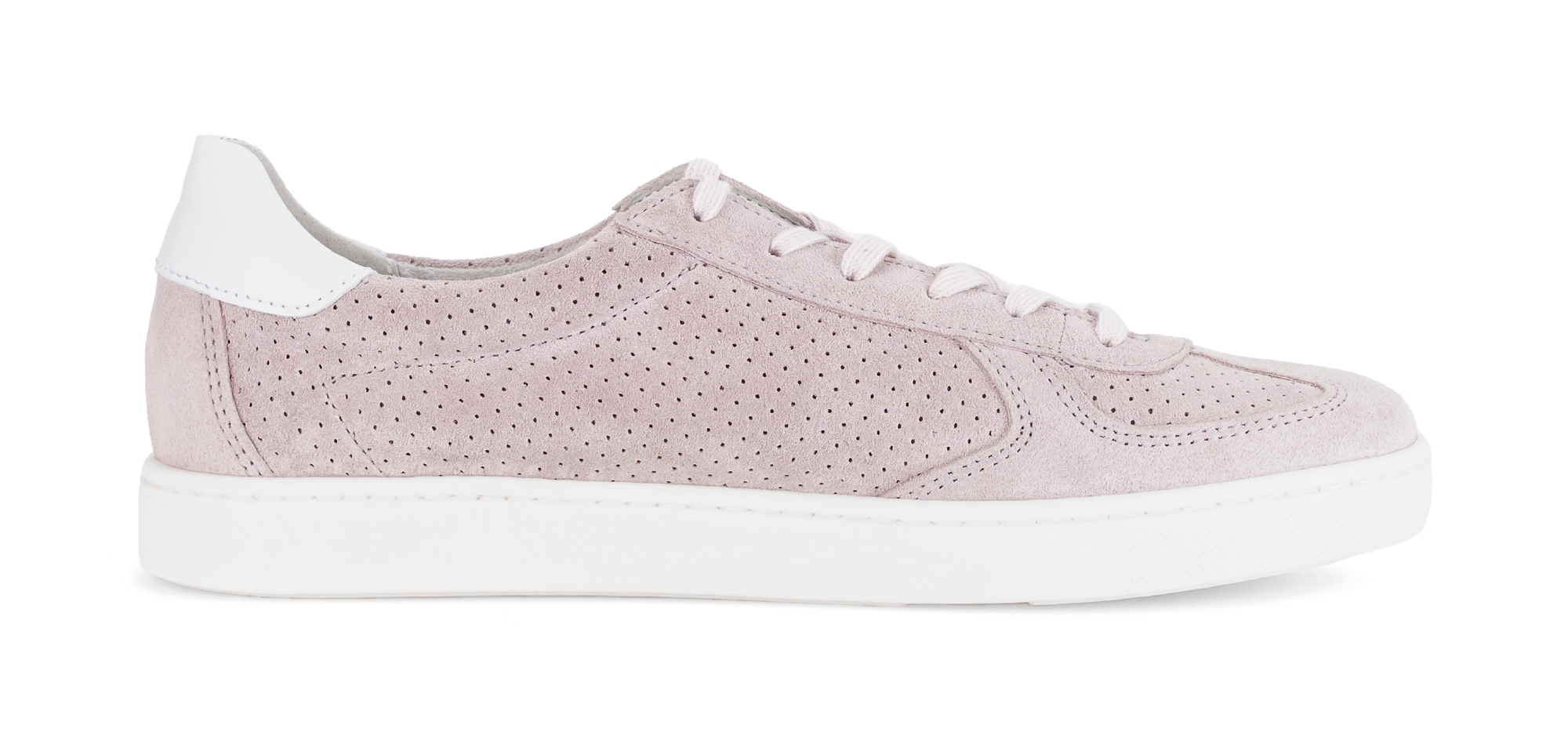 Gabor Sneaker »DAVOS«  , Freizeitschuh, Halbschuh, Schnürschuh mit Lochmuster, Weite H