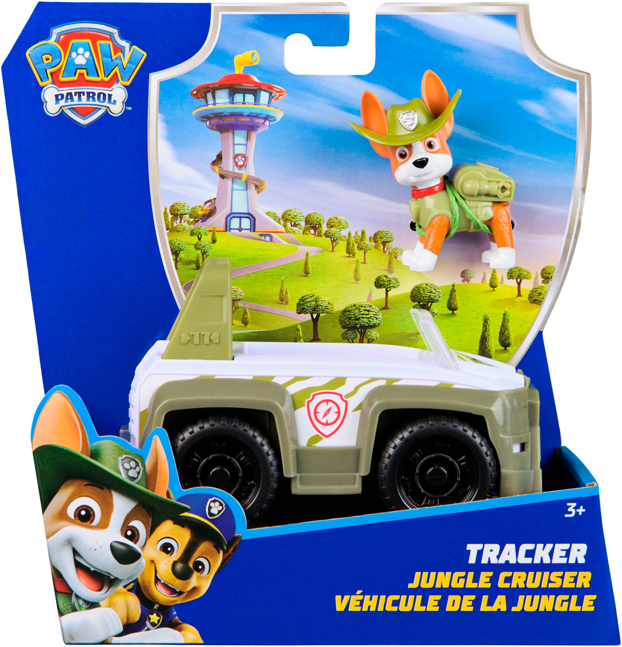 Spin Master Voiture-jouet »PAW Patrol, Sust. Basic Vehicle Tracker« zum Teil aus recycelten Material