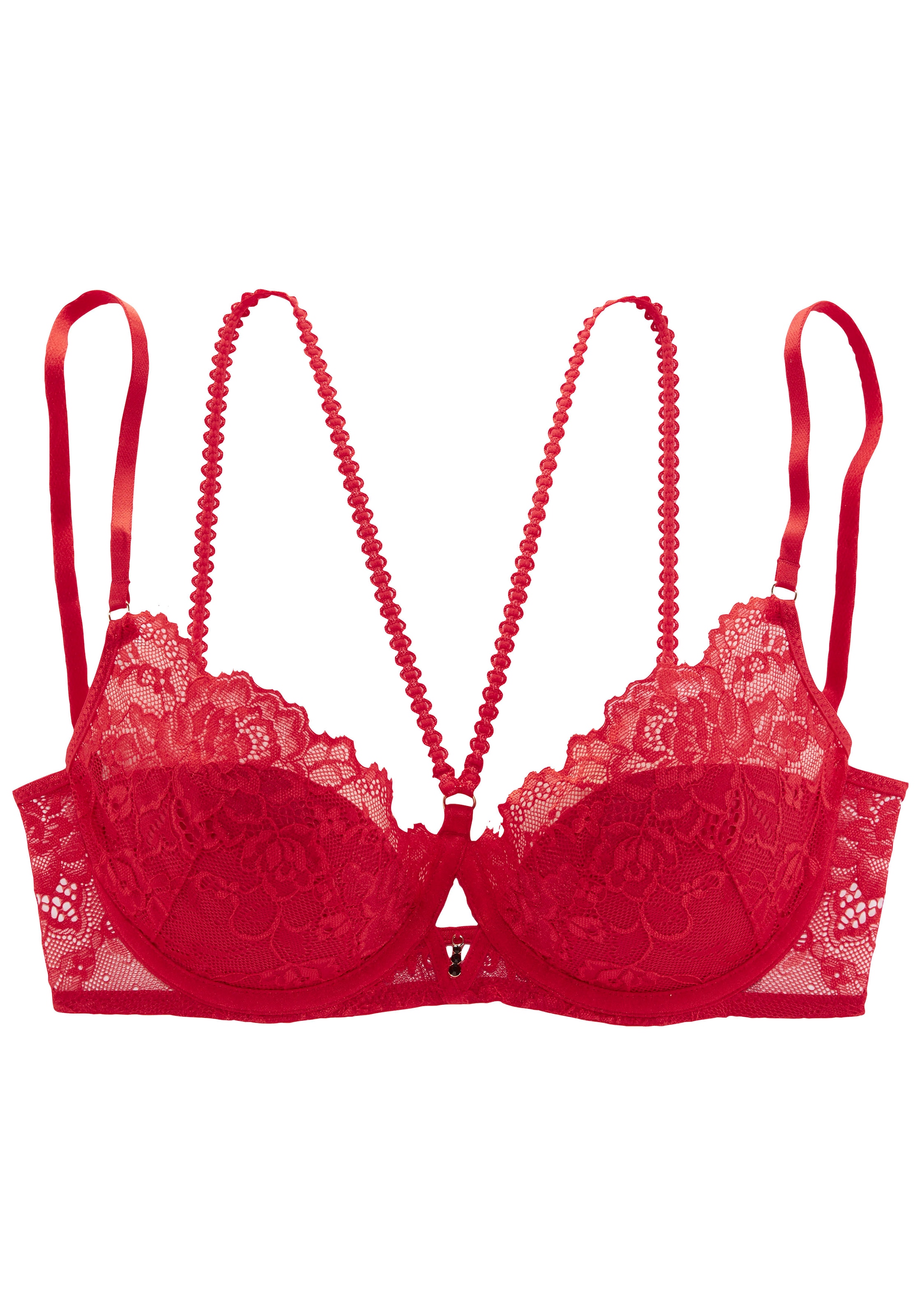 LASCANA Push-up-BH »Samara« mit verführerischem Zierbändchen und Cut-Out, sexy Dessous, Amira