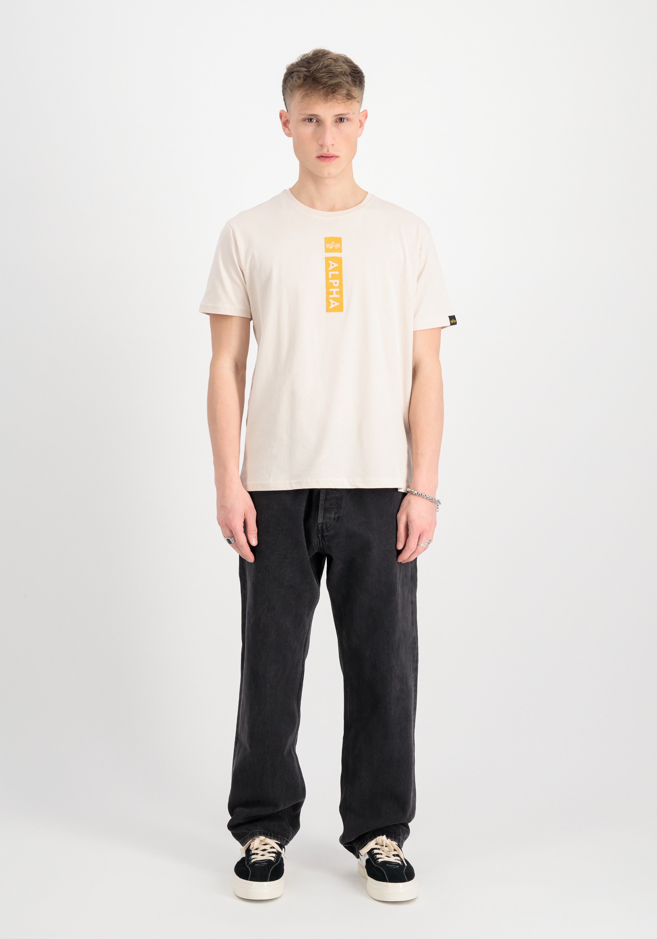 Alpha Industries T-Shirt »Alpha Industries Men - T-Shirts Alpha Puff Print T-Shirt«