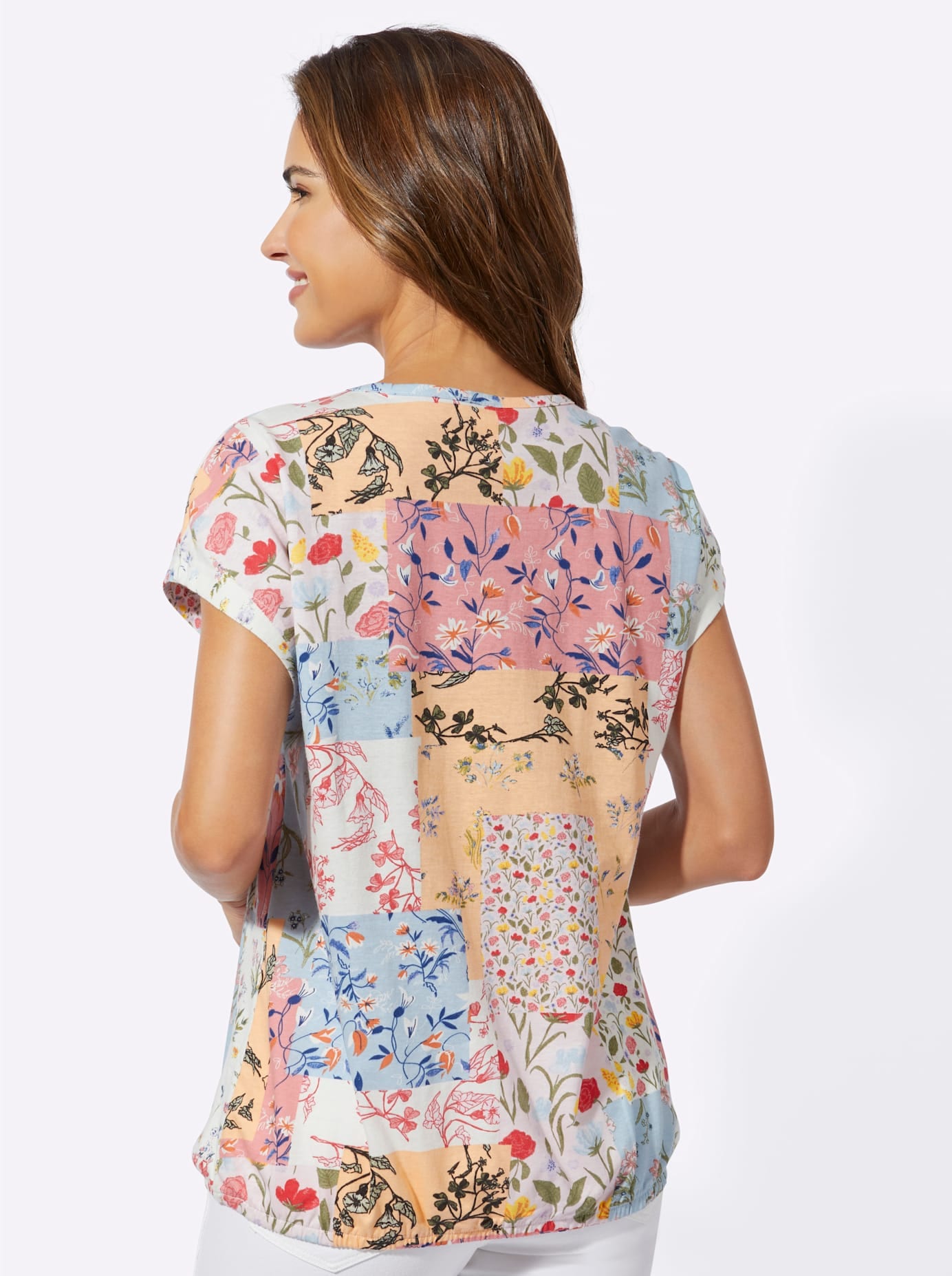 Classic Basics Shirt à col rond »Kurzarm-Shirt« 1 cuis