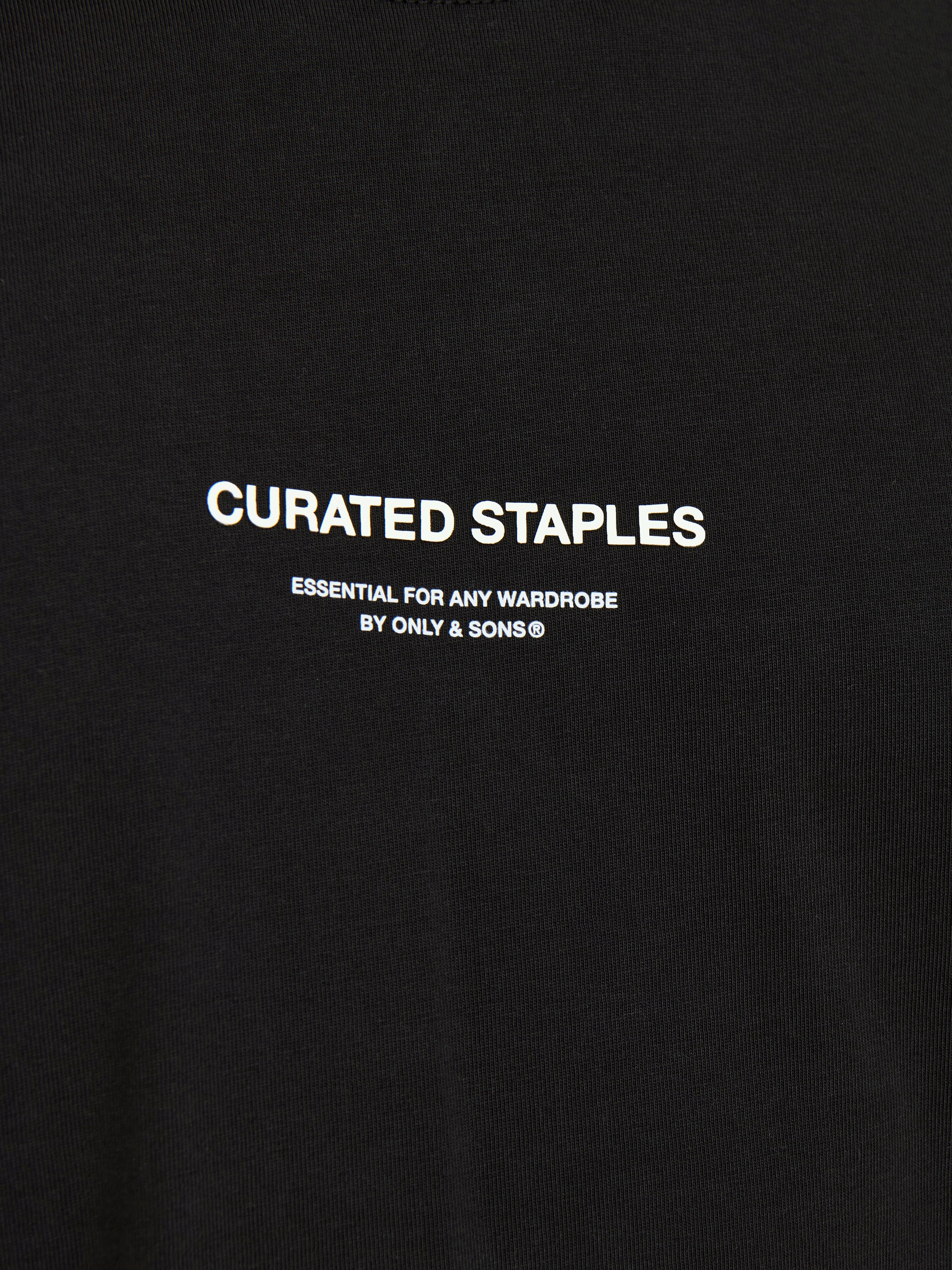 ONLY & SONS Rundhalsshirt »ONSCURATED RLX PRINT SS TEE«