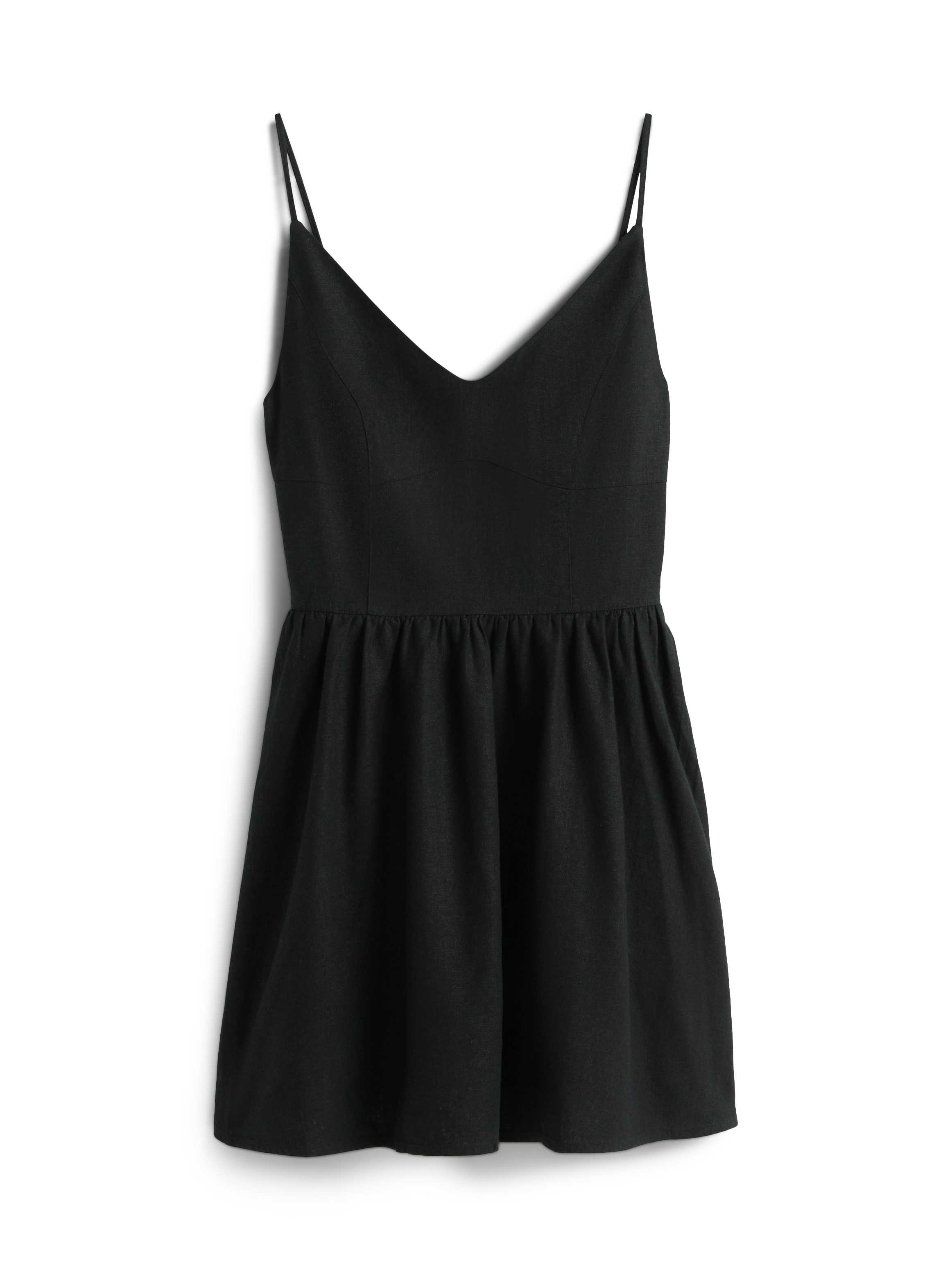 Tommy Jeans Mini-robe »TJW LINEN SKATER DRESS« en coupe extra slim fit, mélange de lin