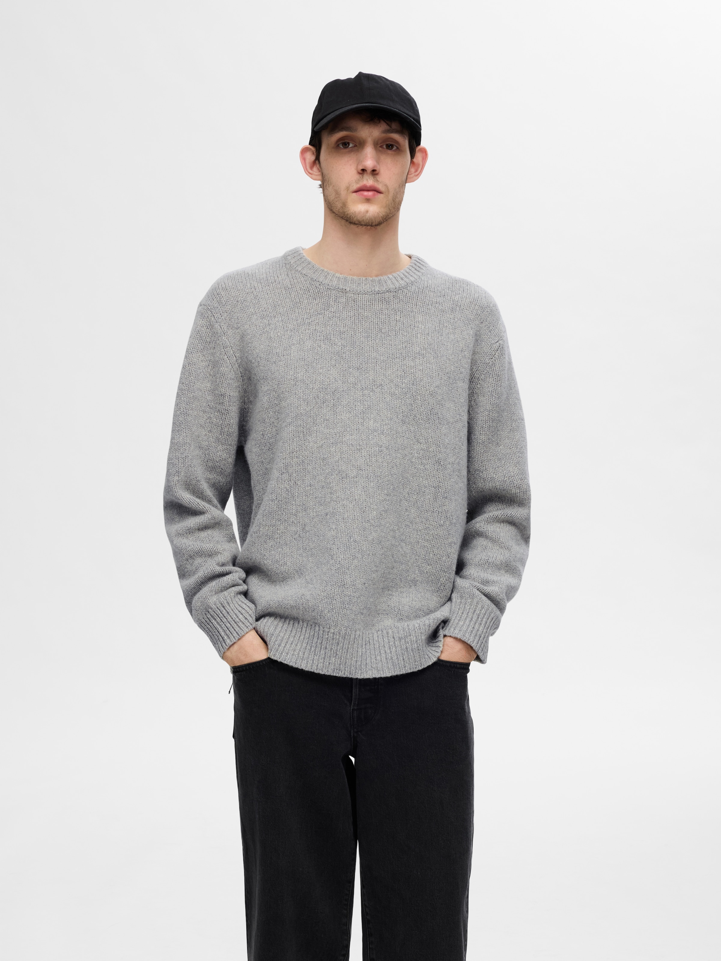 Strickpullover »SLHCODY LS KNIT RELAXED CREW NECK NOOS«