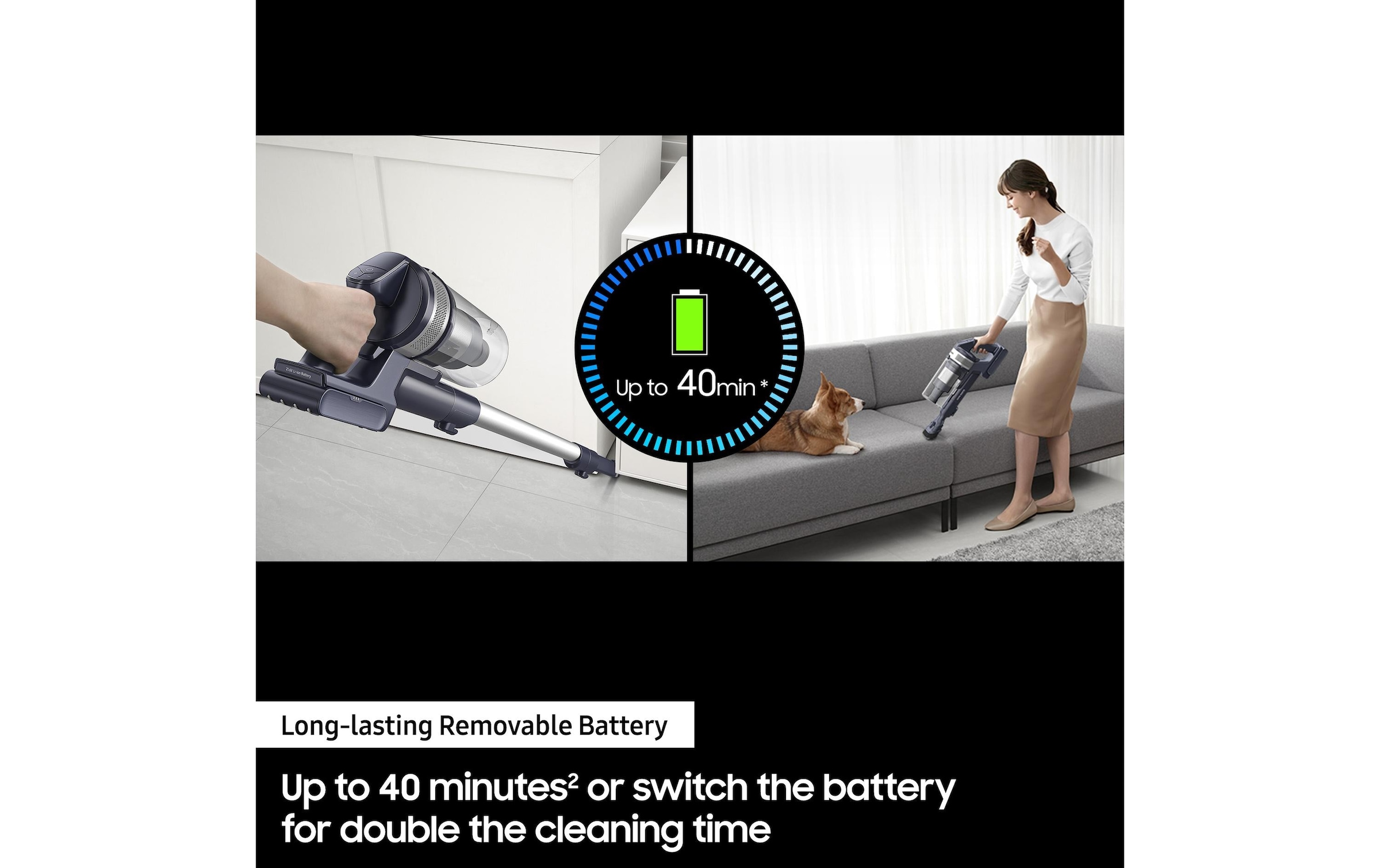 Samsung Aspirateur à main et à manche sans fil »Samsung«