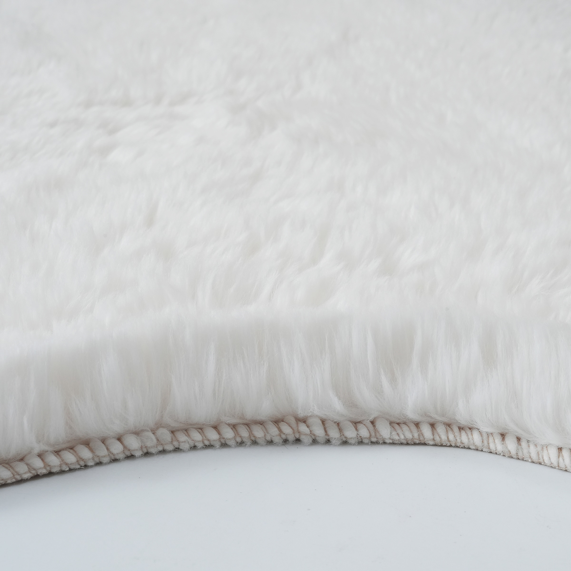 GOODproduct Hochflor-Teppich »Mollin, Fellform, leichter Glanz« rechteckig 30 mm Höhe Kunstfell, Fellimitat, waschbar, flauschig, weich, Wohnzimmer