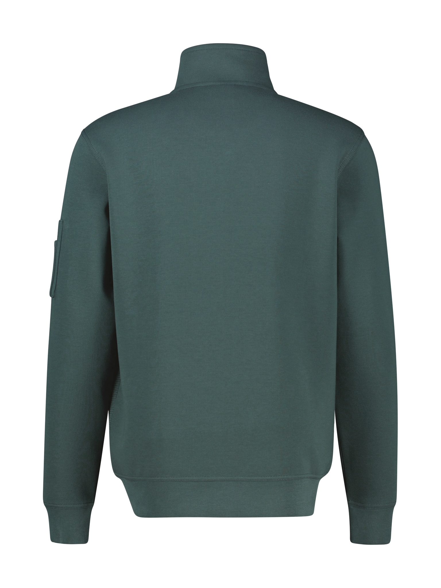 LERROS Sweatjacke mit Stehkragen und Reissverschluss