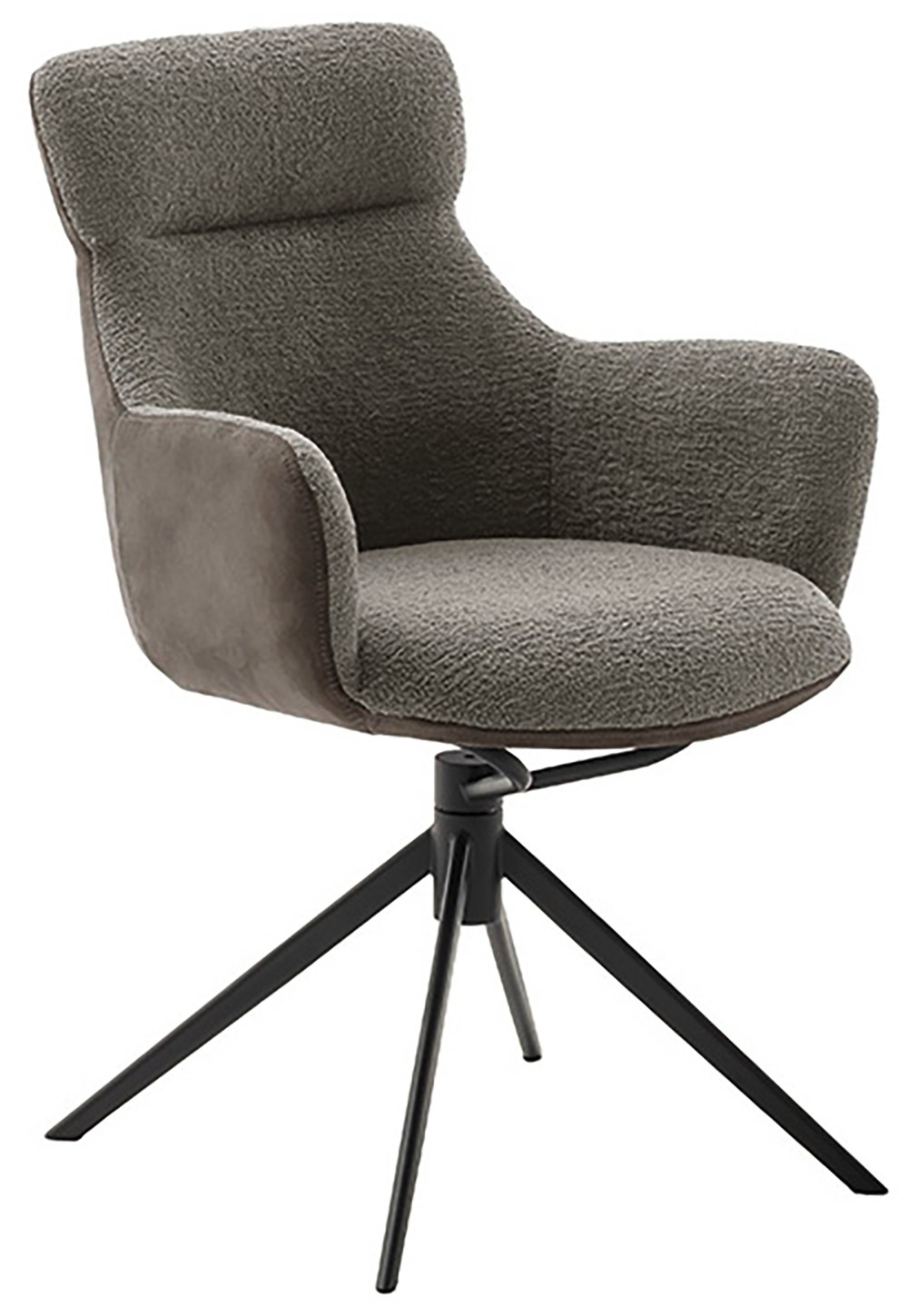 MCA furniture Esszimmerstuhl »PELION« () (2er-Set), drehbar 360°, Dreh- & Schwingfunktion, Sitzhöhe ca. 50 cm