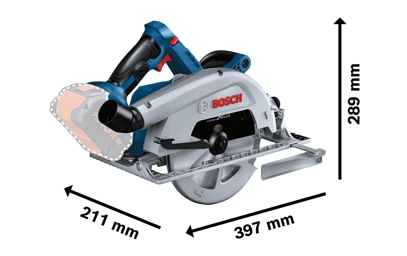 Bosch Professional Akku-Handkreissäge »Akku-Kreissäge G«