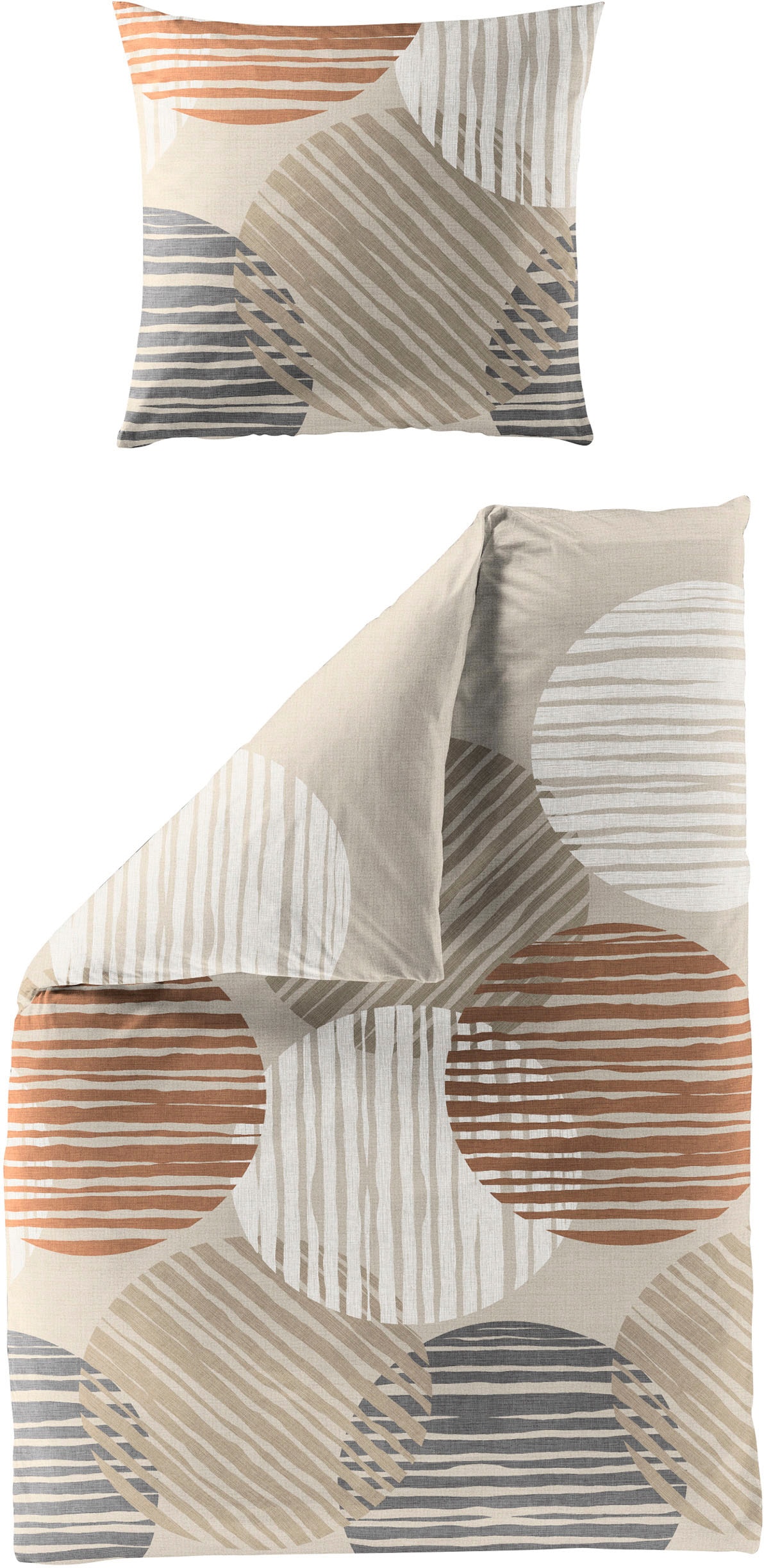 Image of BIERBAUM Bettwäsche "4010" 2 Stk. Renforce, 100 % Baumwolle, pflegeleicht