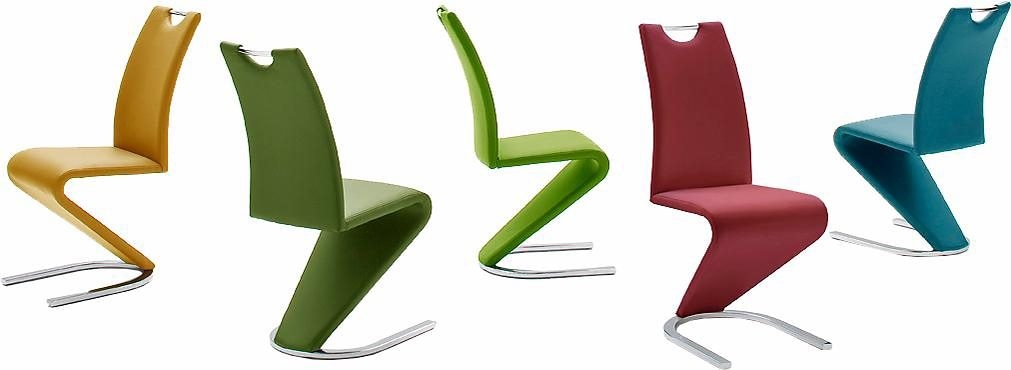 MCA furniture Freischwinger »Amado, TOPSELLER!«, (Set), 2 St., Kunstleder, 2er-, 4er-, 6er-Set, Stuhl belastbar bis 120 Kg