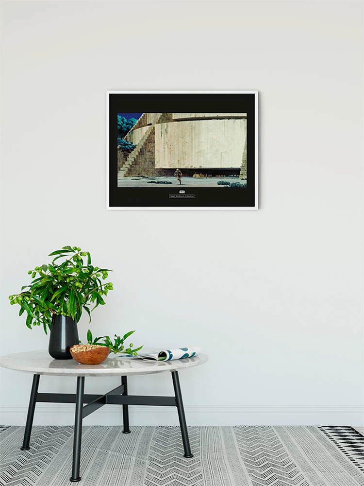 Komar Bild »Star Wars Classic RMQ Yavin Temple«, Star Wars, (1 St.), Wandbild zur Dekoration im Kinderzimmer - ohne Rahmen