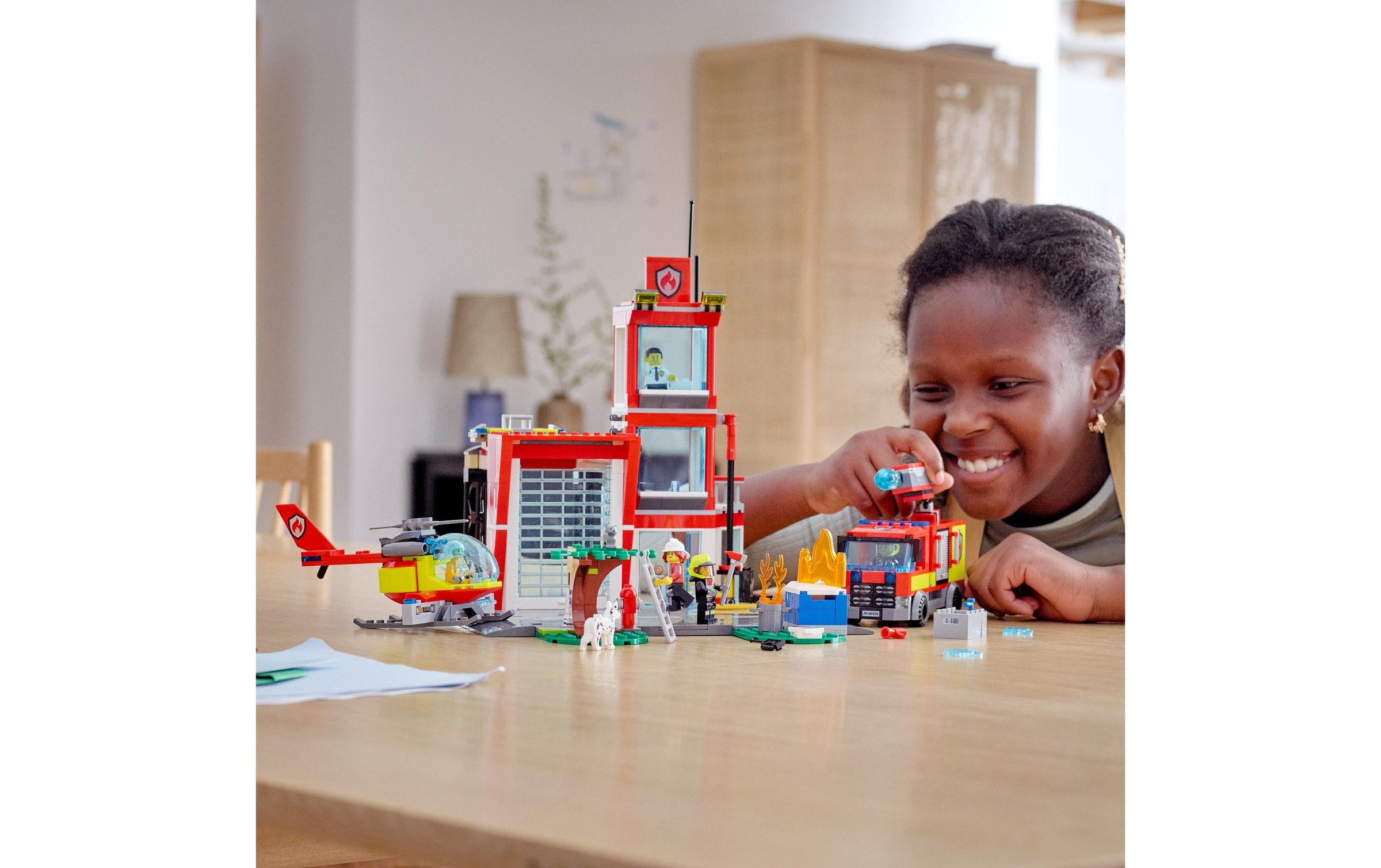 LEGO® Spielbausteine »Feuerwache 60320«, (540 St.)