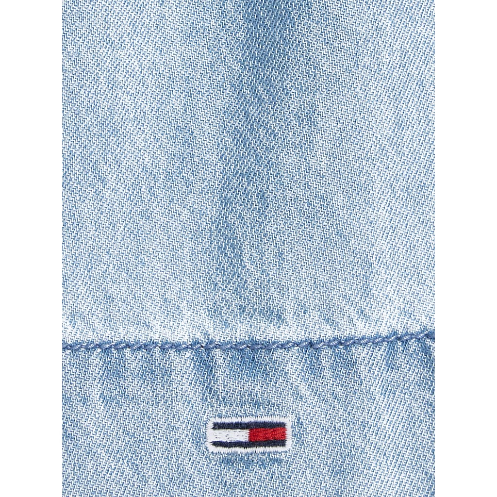 Tommy Jeans Jeansrock »TJW TIERED CHAMBRAY MINI SKIRT«